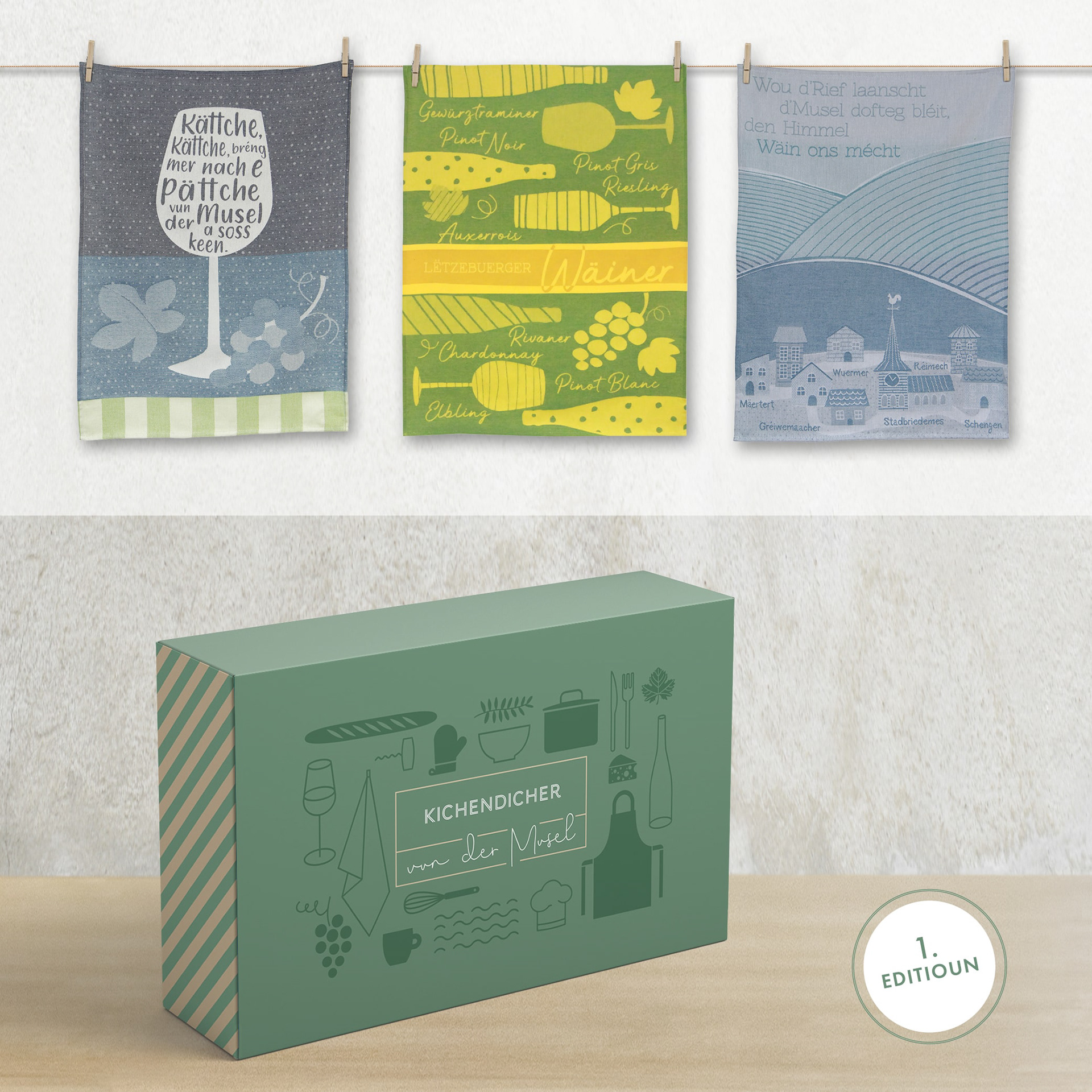 Coffret Vun der Musel - 1. Editioun