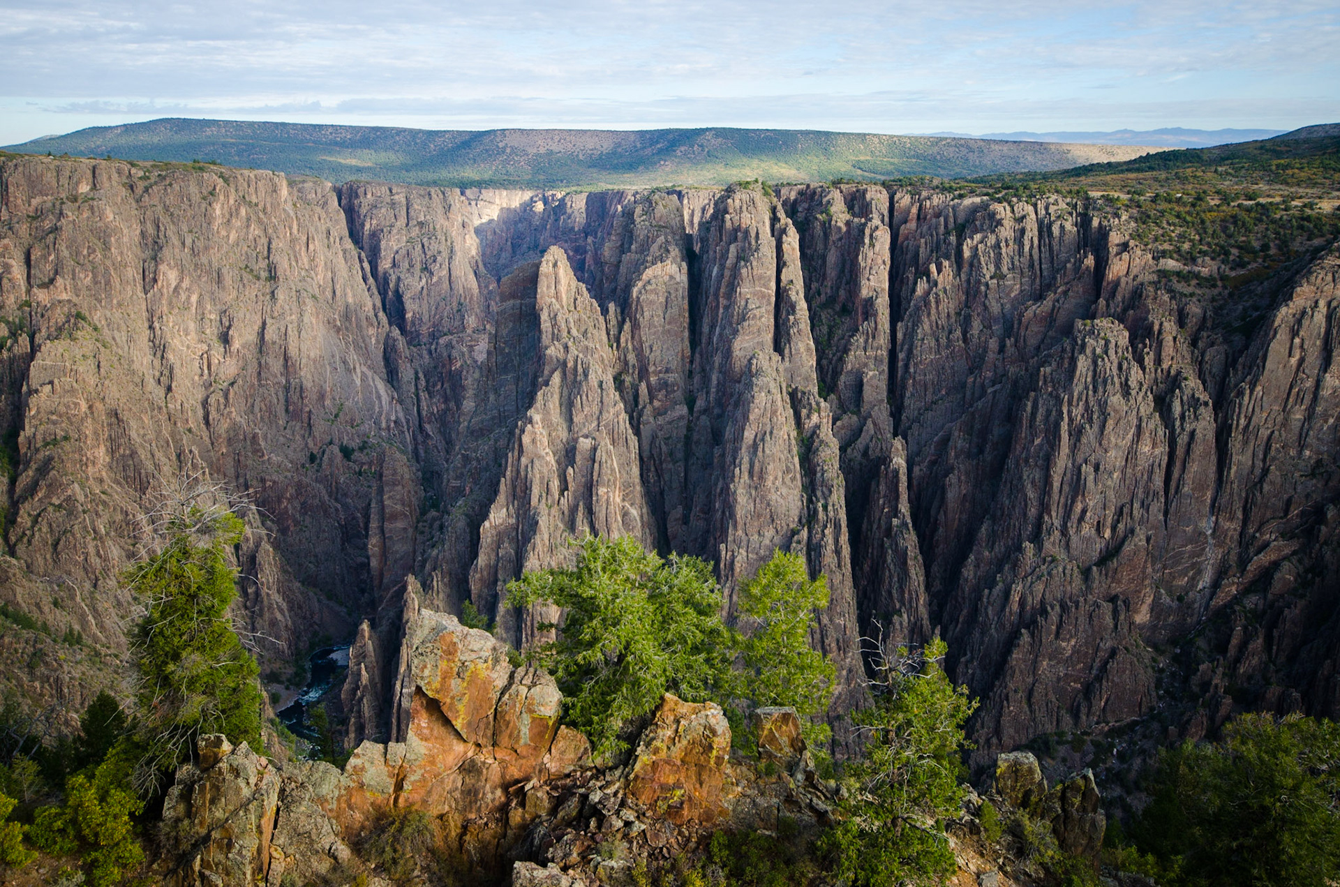 Sunrise over the Canyon.