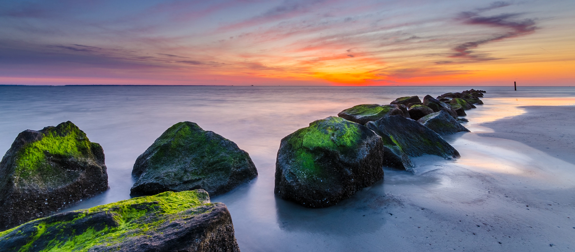 Sunrise at North Beach.