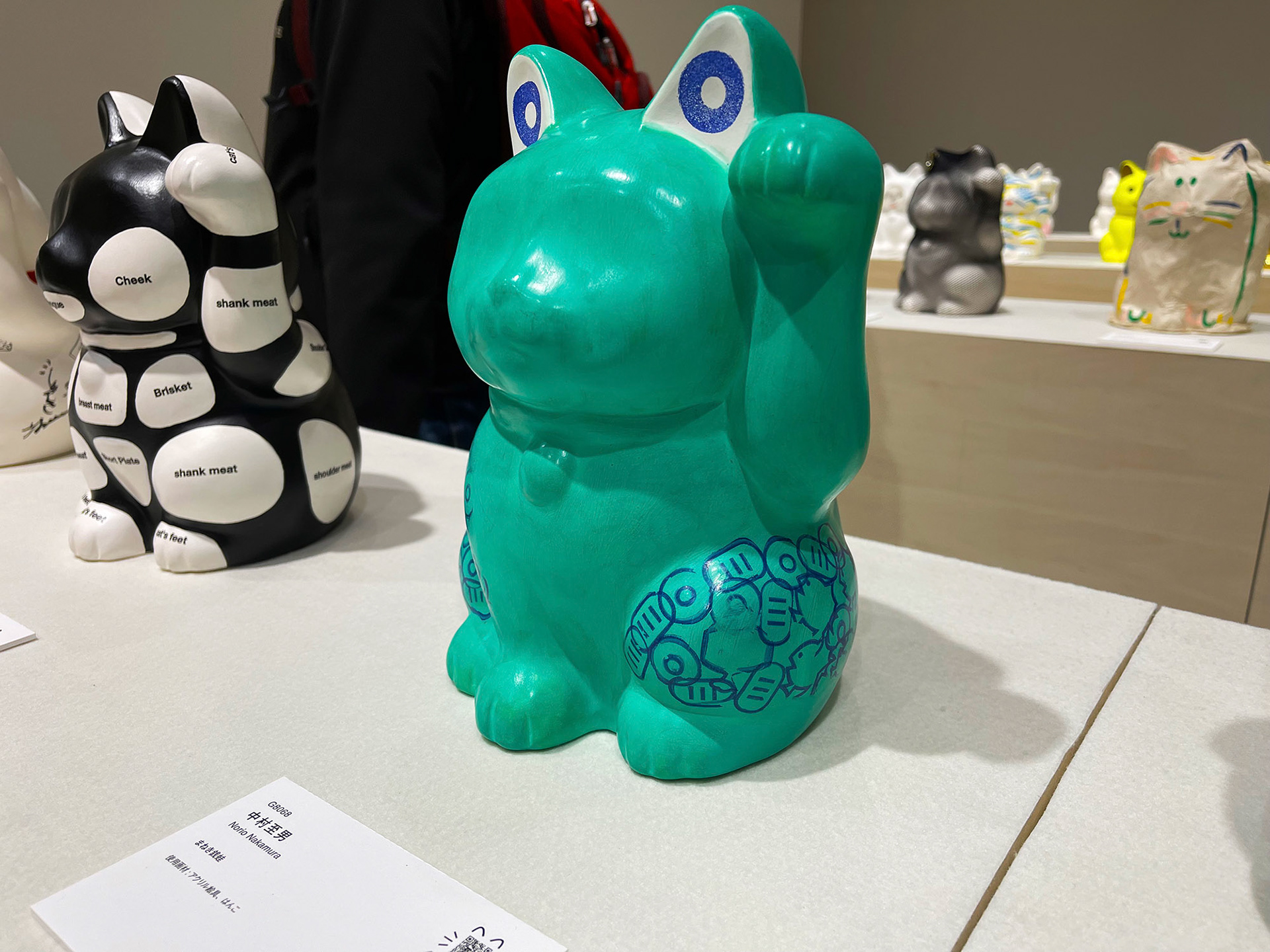 ナカザワショーコ　縁起物百貨店　バイロン　招き猫　大福　漆　⭐︎一部欠品あり⭐︎ norionakamura.com - Lucky Cat