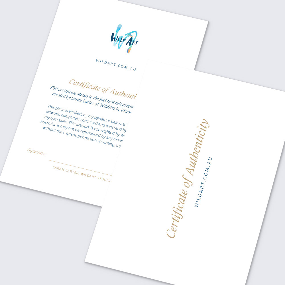 Certificate of Authenticity