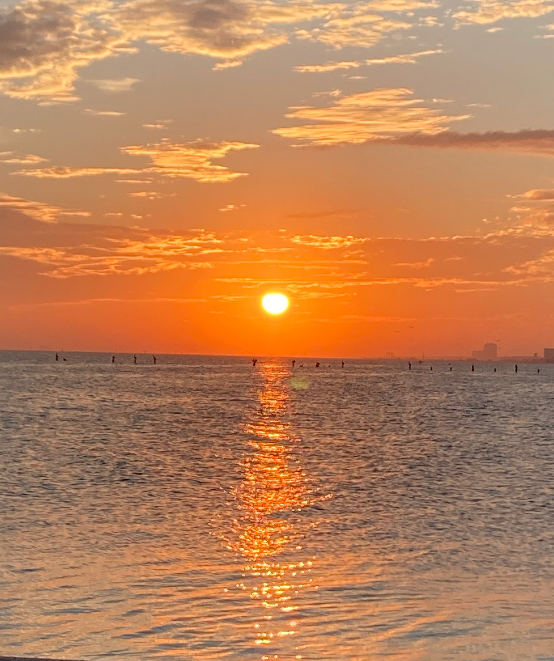 Sunset on Biloxi Beach