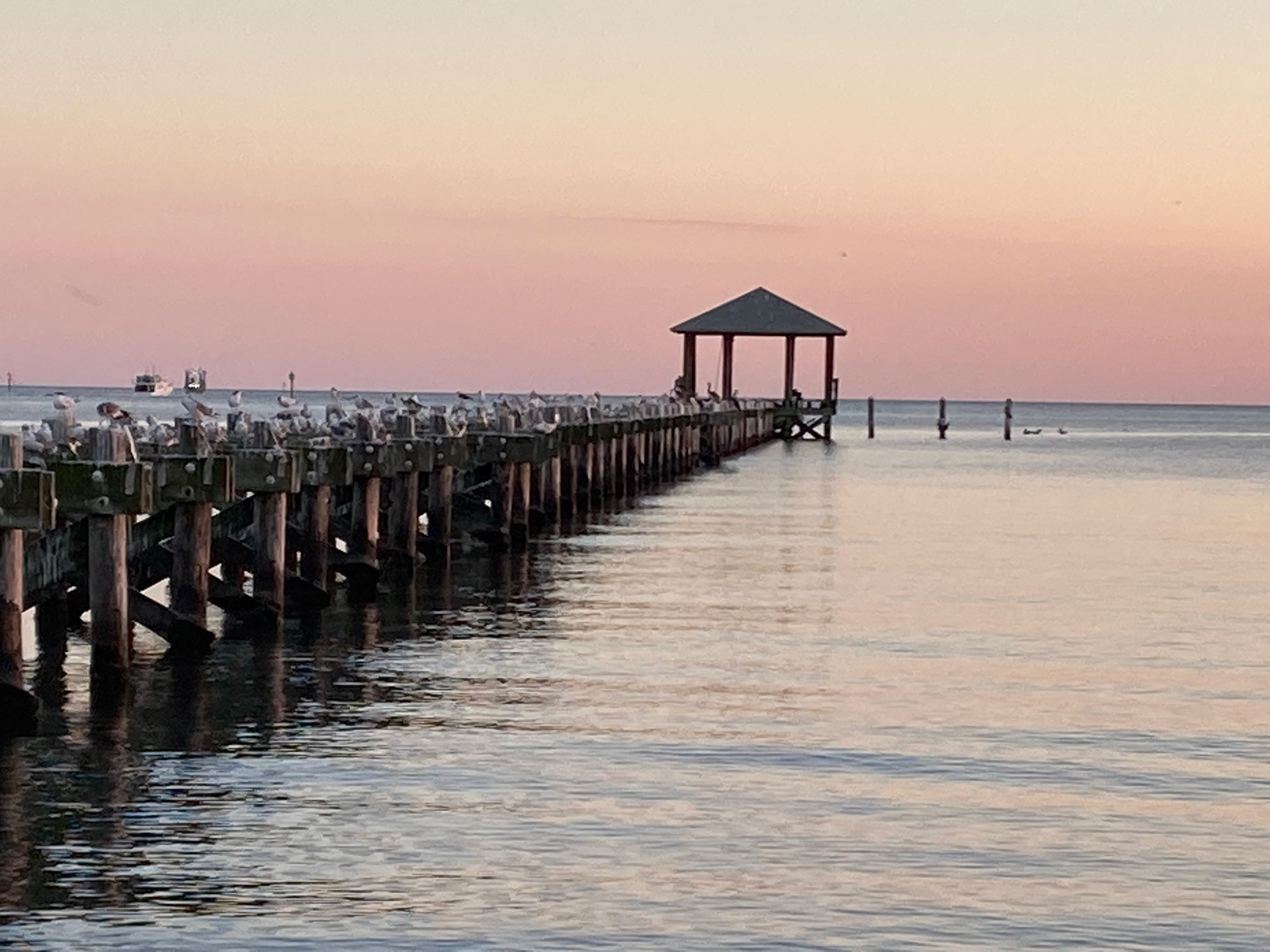 Old Biloxi Beach Pier