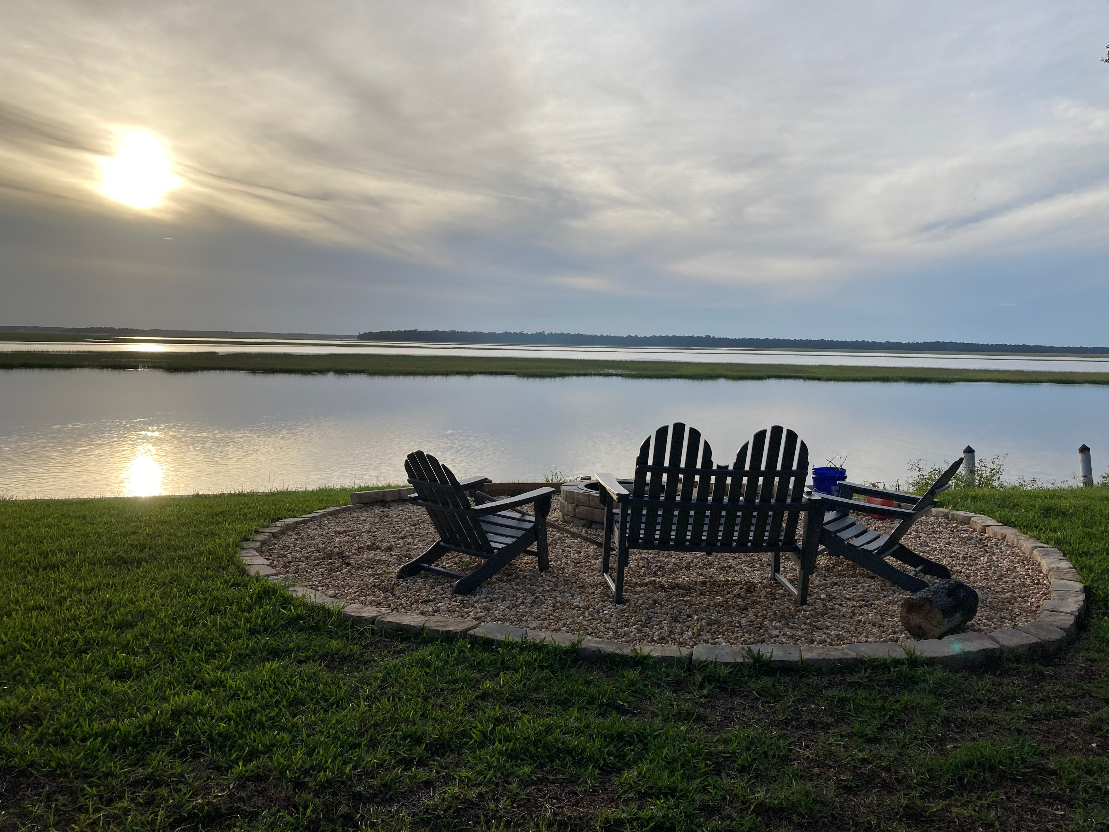 Riverfront Sunset