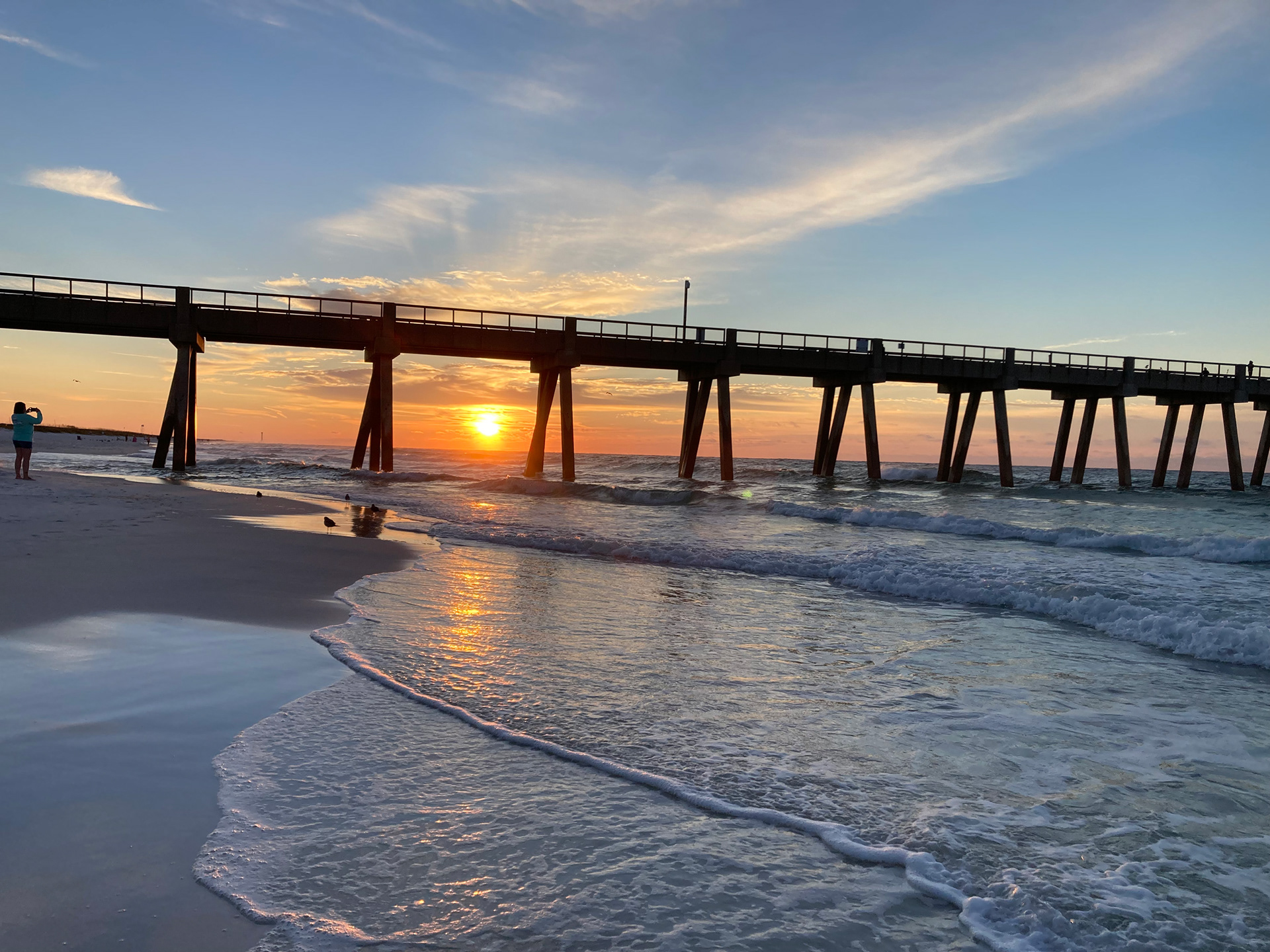 Sunrise at the Navarre Fishing Pier