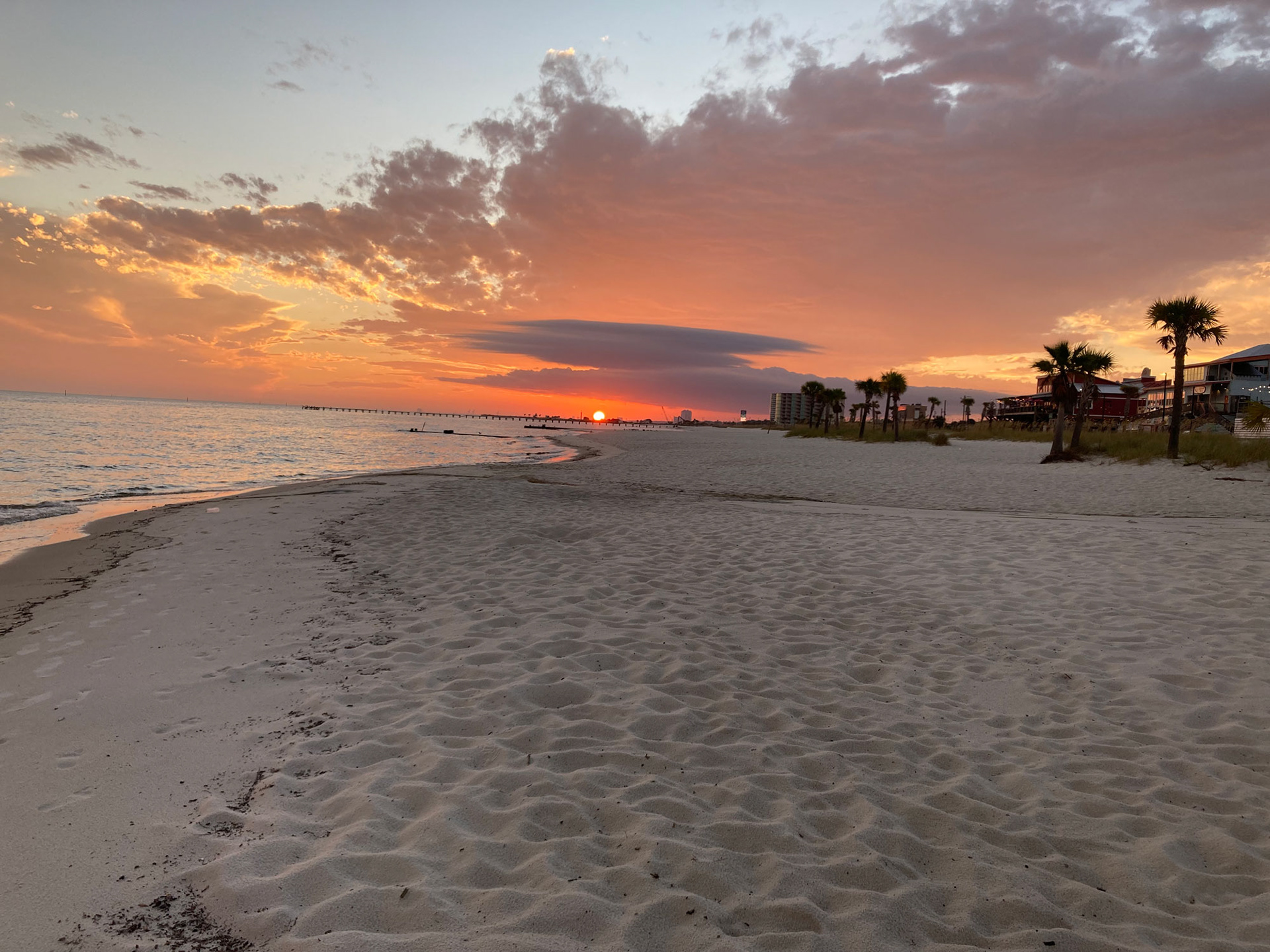 Biloxi Beach Sunset