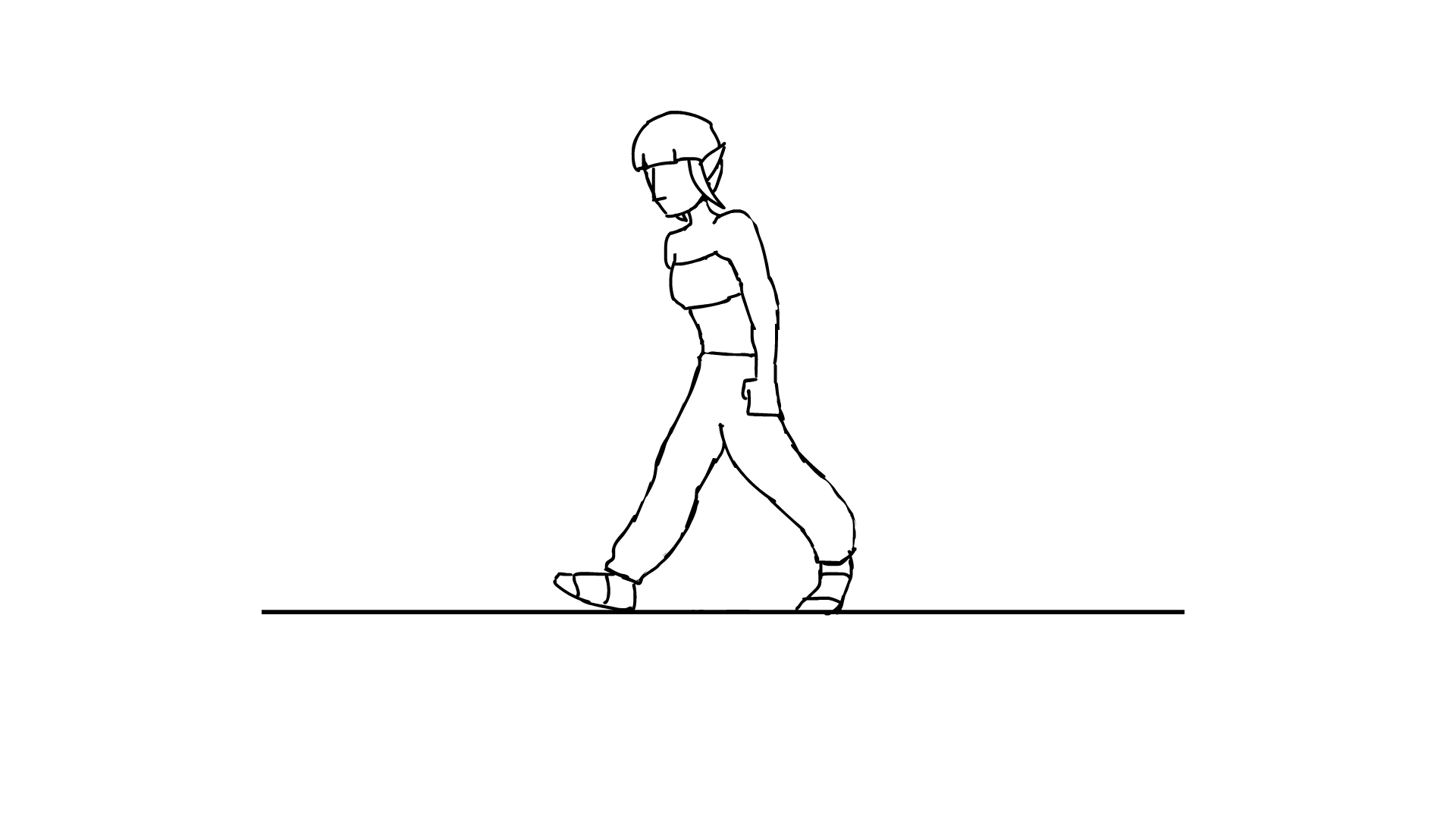 Syvahna Walk Animation - Done in Adobe Animate