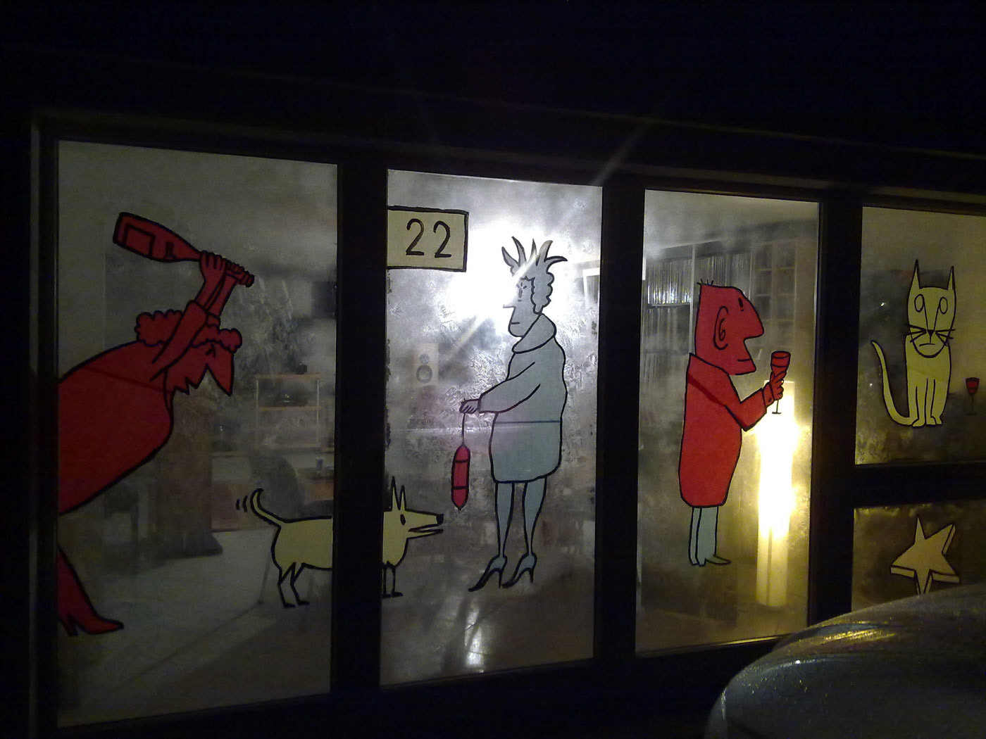 Weihnachtsfenster 2/3