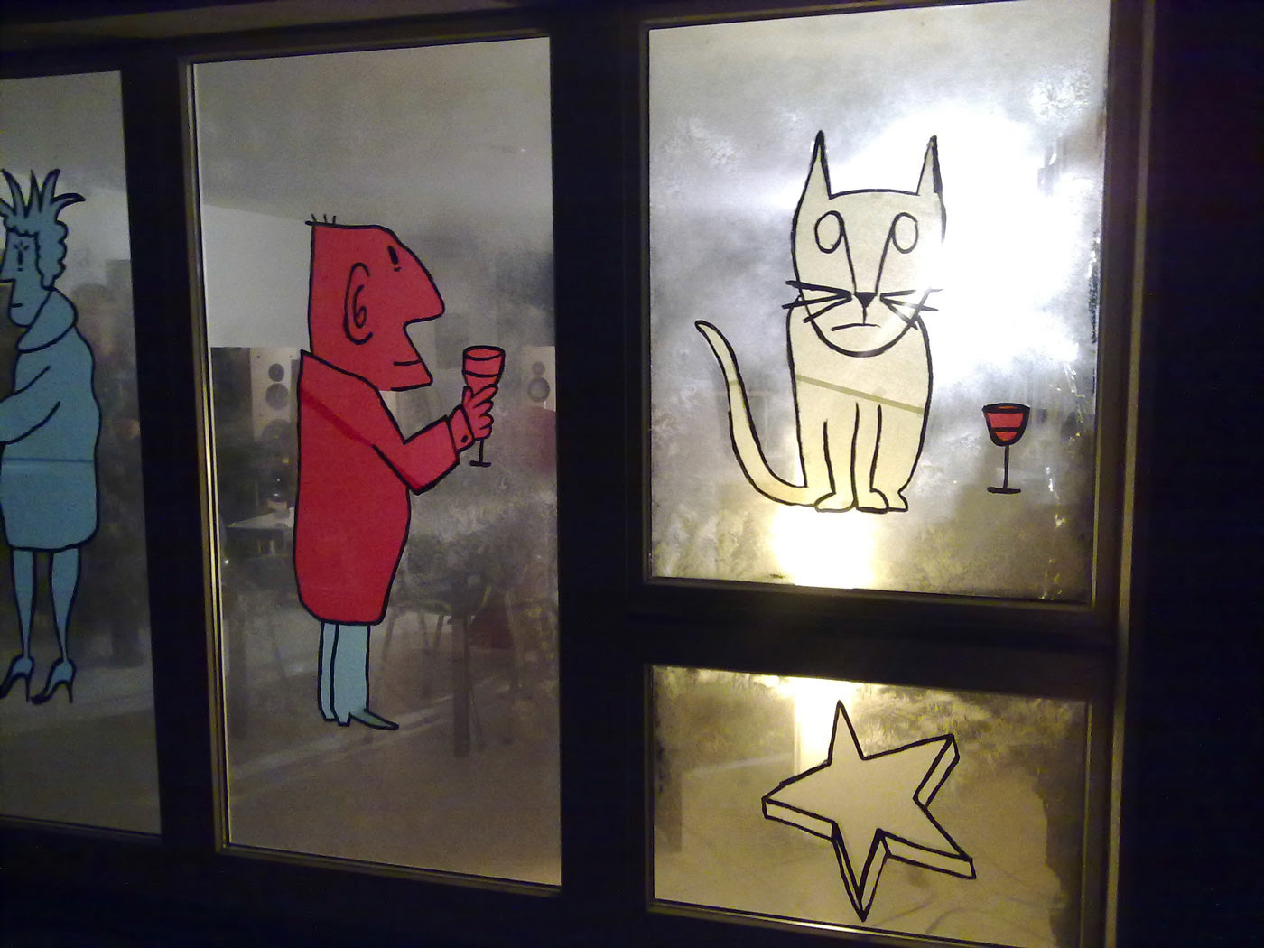 Weihnachtsfenster 3/3