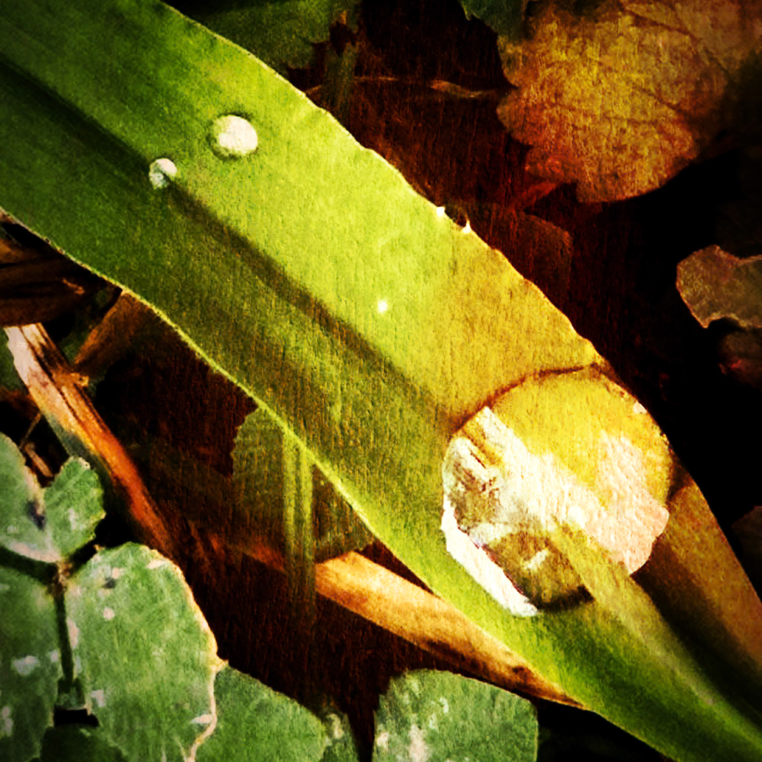 Grass Blade Abstract