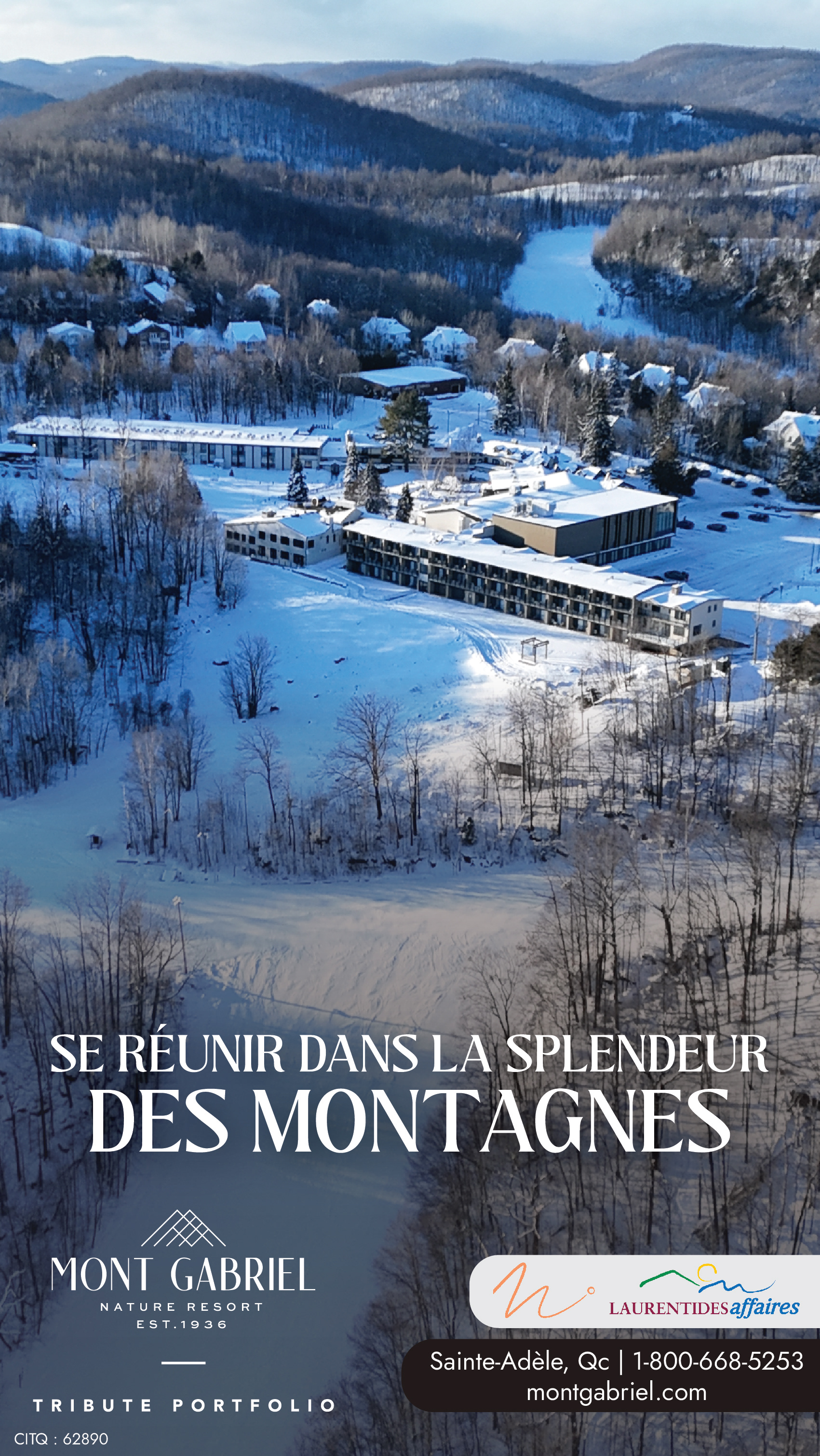 Publication pour le journal « Les affaires »