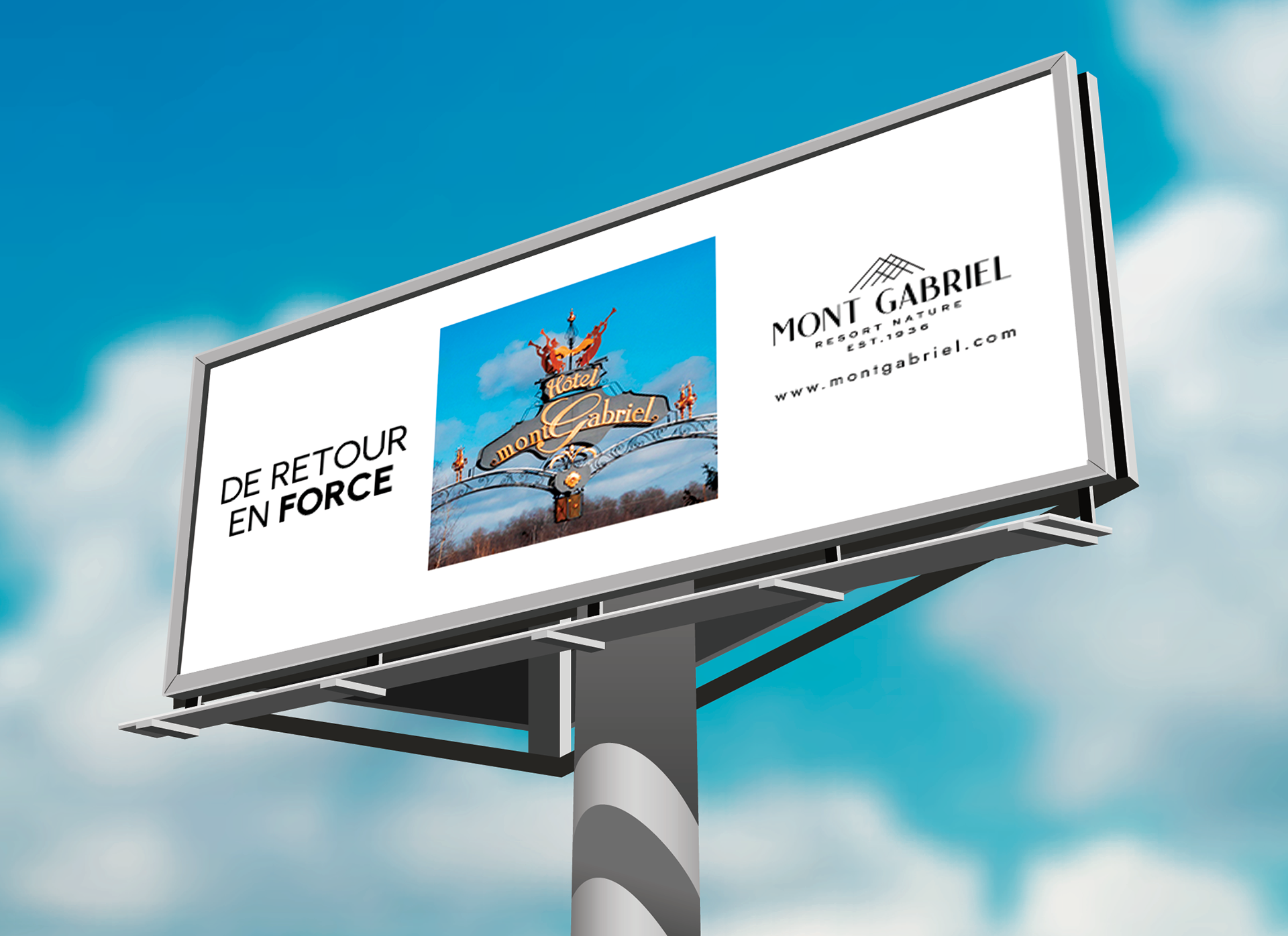 Campagne d'affichage Bell Media