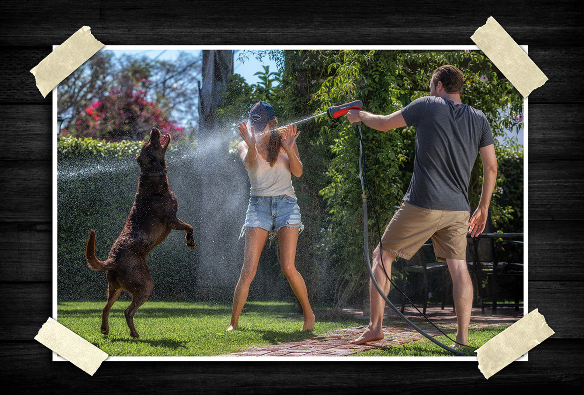 Dynamic sports image blending action, gear, and environmental storytelling.