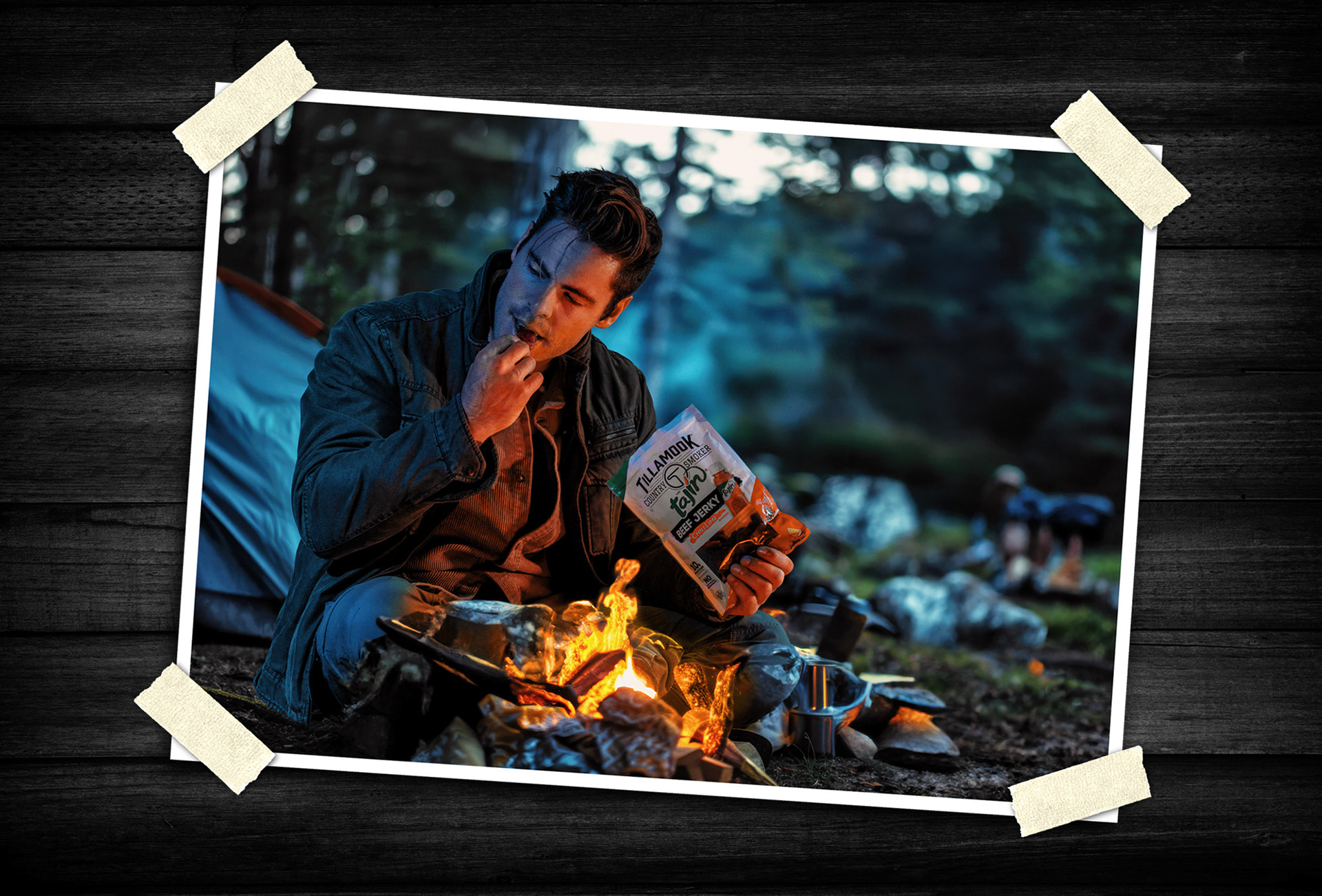 Lifestyle commercial imagery combining outdoor experiences and product storytelling to create an authentic brand moment.