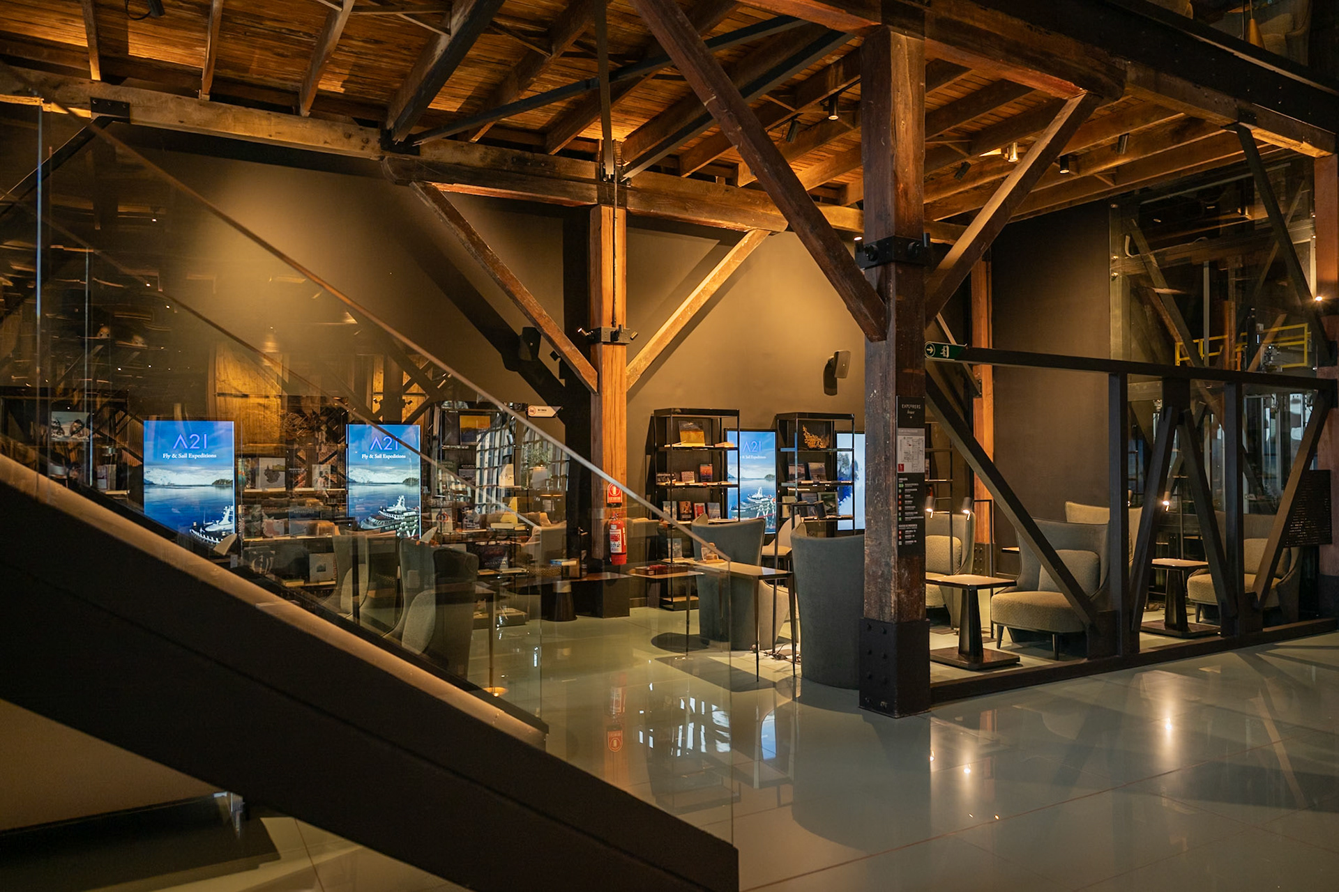 This recently restored 100y old building has a new home as client HQ for A21.