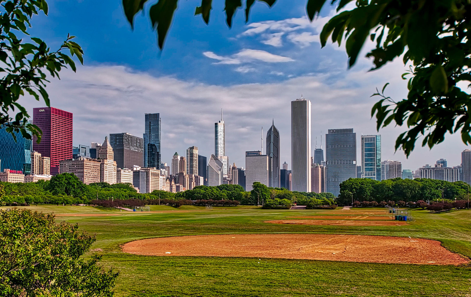Chicago From the Park
