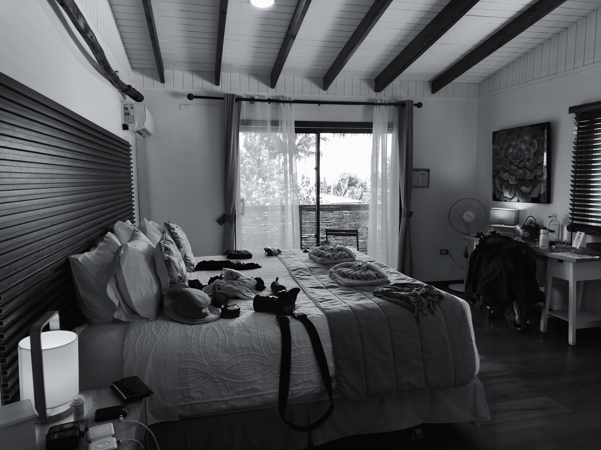 Our awesome digs on the island.