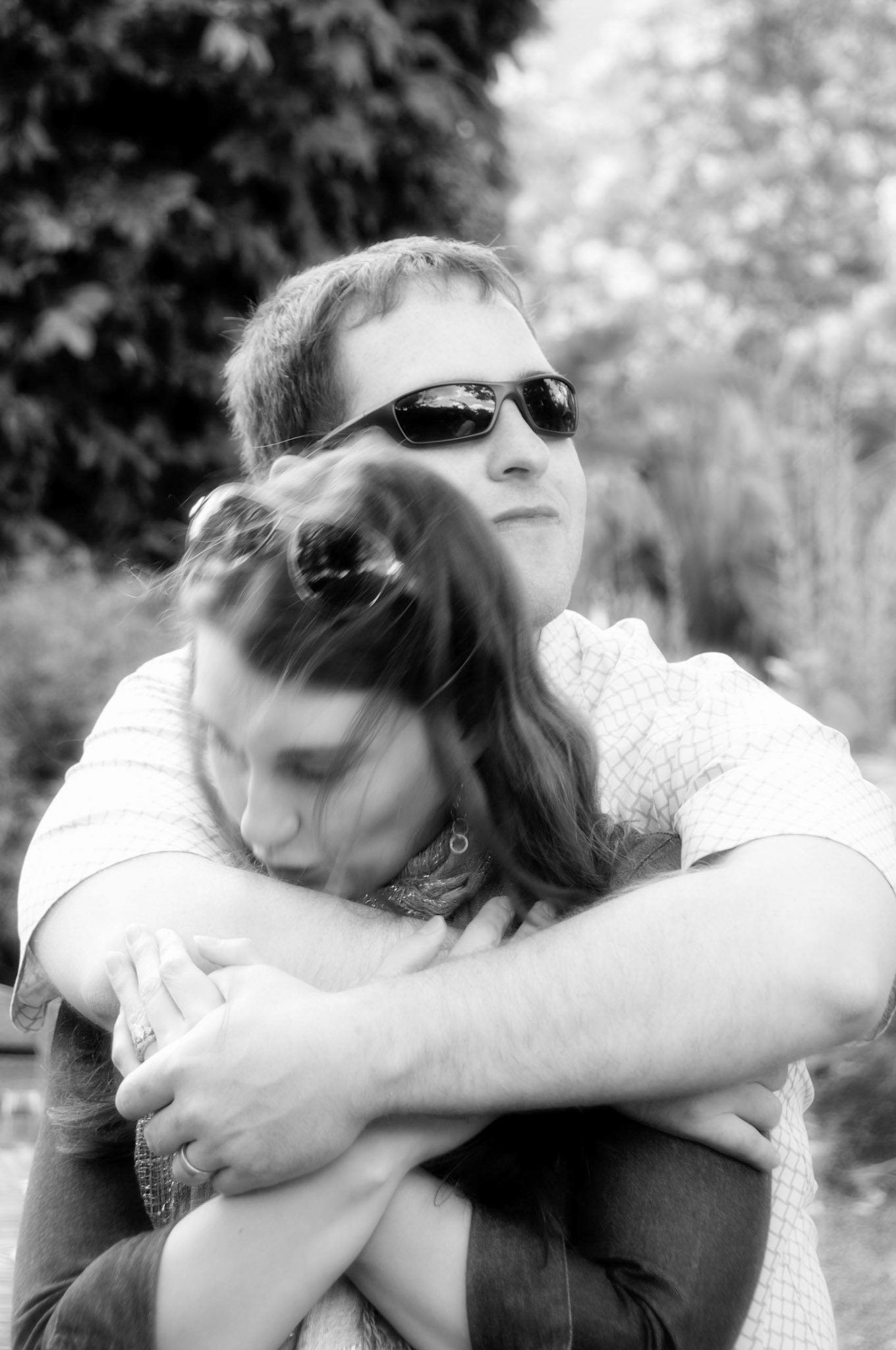 Seth and Kristen, Frogs Leap Winery