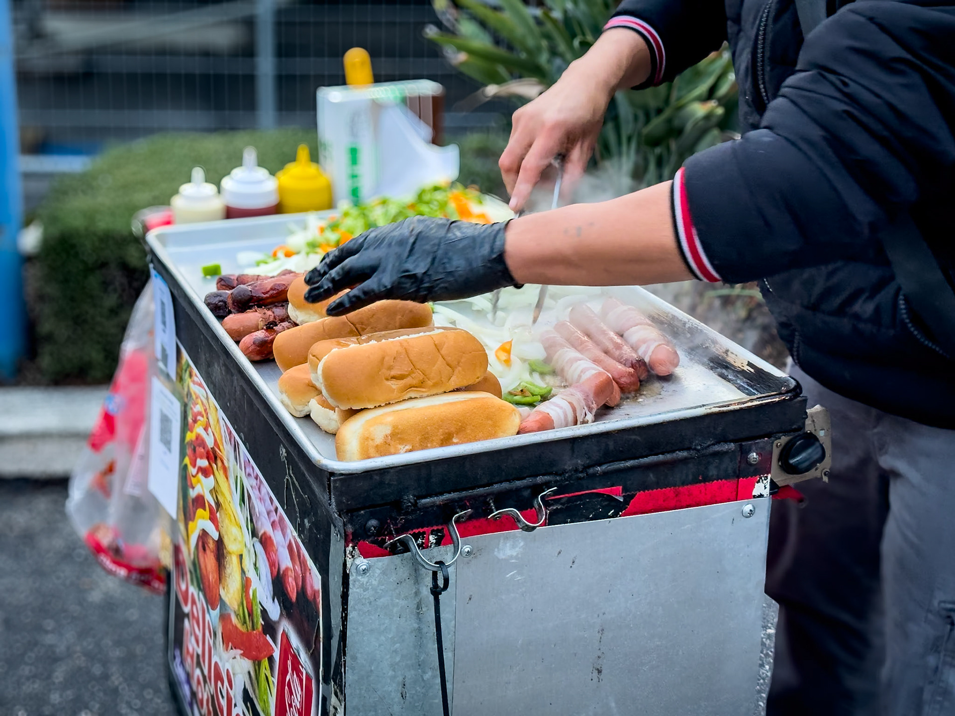 Pre-parade snacks ready to roll!
