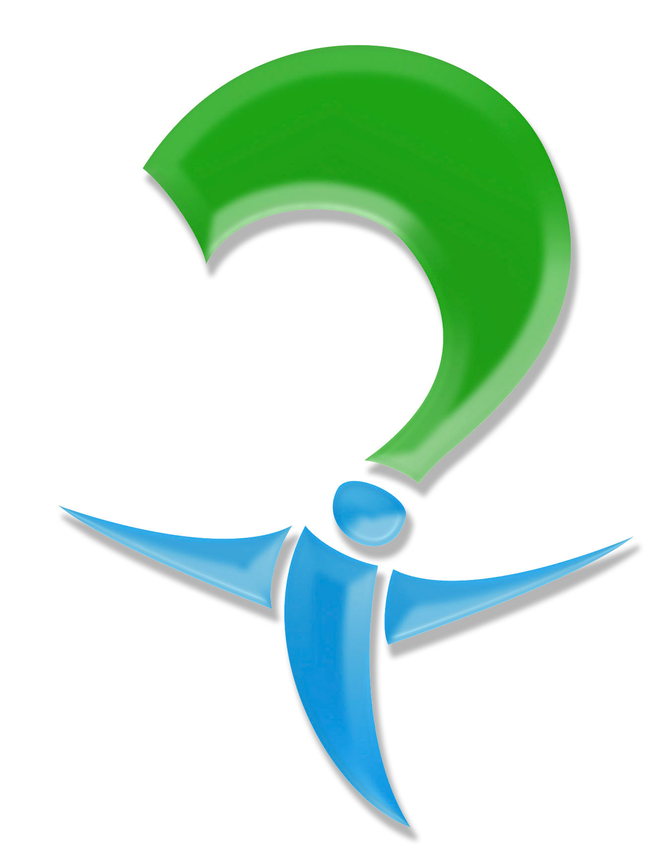 Probono computer user group logo and branding development.  Wall or ceiling mounted location poster for 'first hour' question and answer open discussion area.