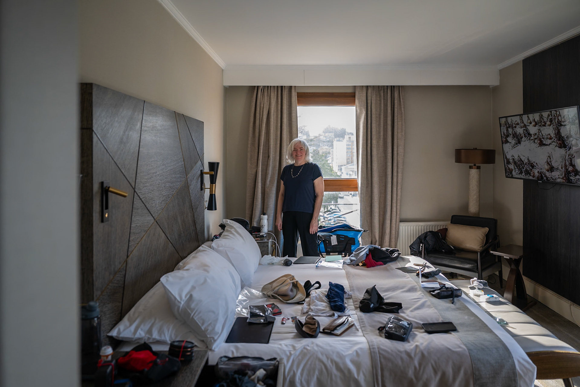 After three consecutive legs of flying we've made it to Punta Arenas, South America. We have two nights before boarding and starting our Antartic adventure.