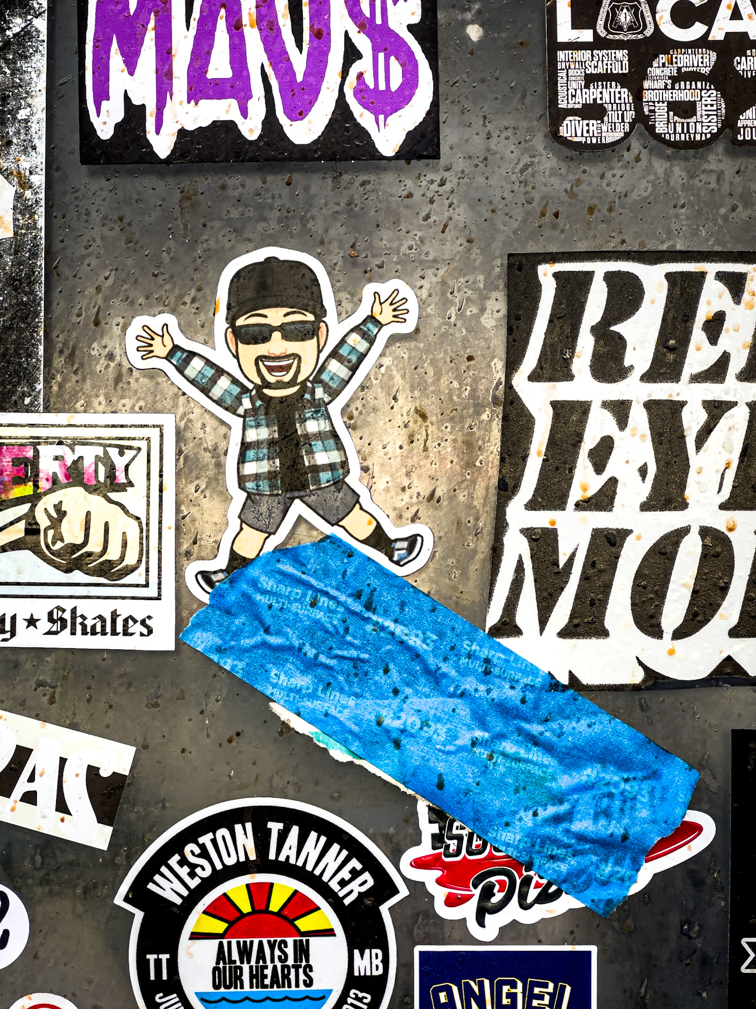 I never expected to see a decal with me on it on the pier :-D I think I'm due Royalities!