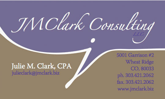 Logo and business card for financial consultant