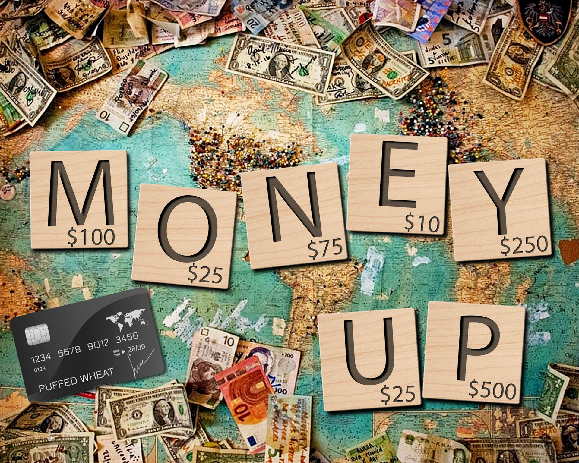 Puffed Wheat (Benny-G) artwork for MONEY UP - Option A