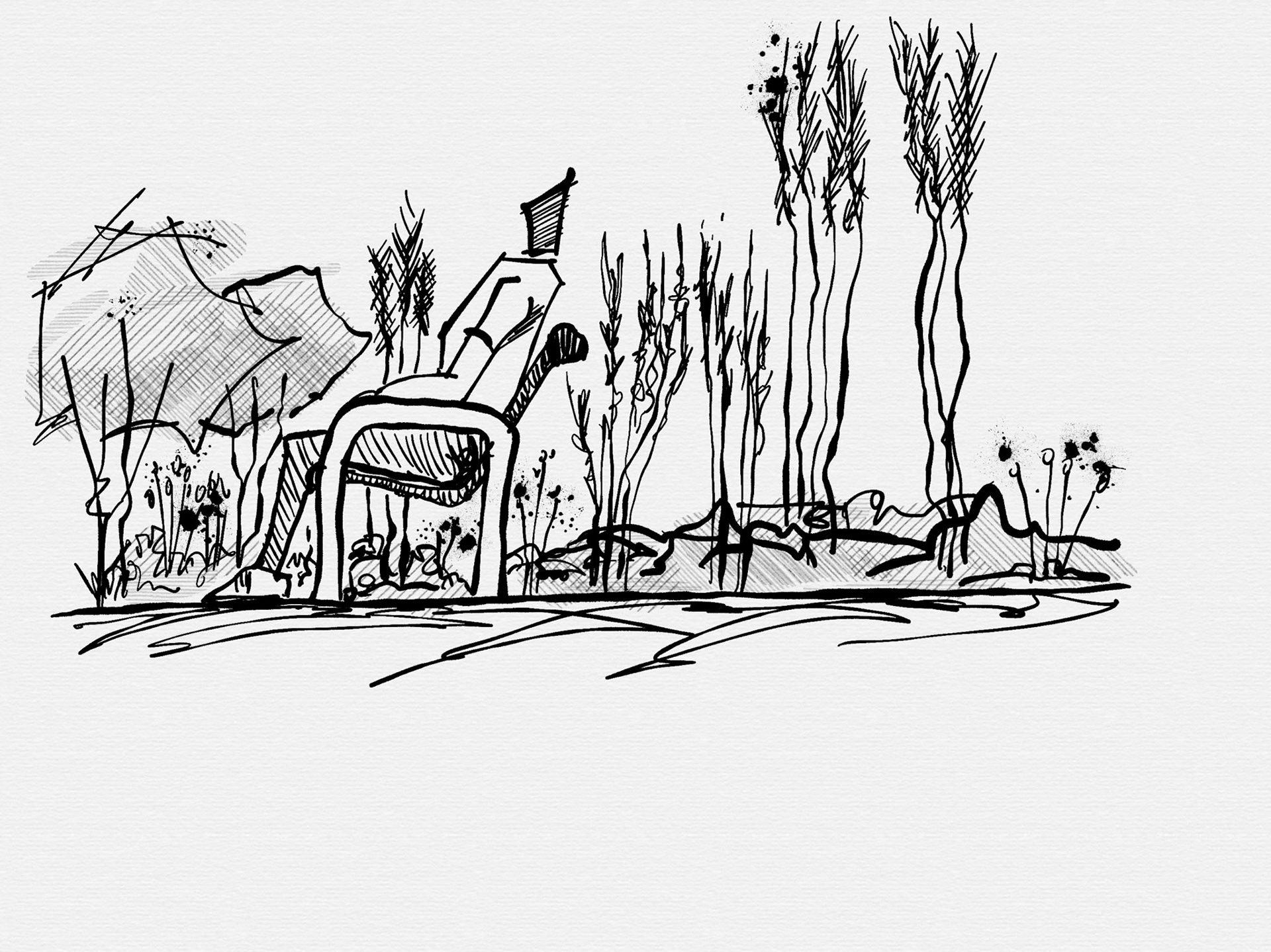 taking the previous quick doodle to a sightly better level on iPad Pro  c 2017