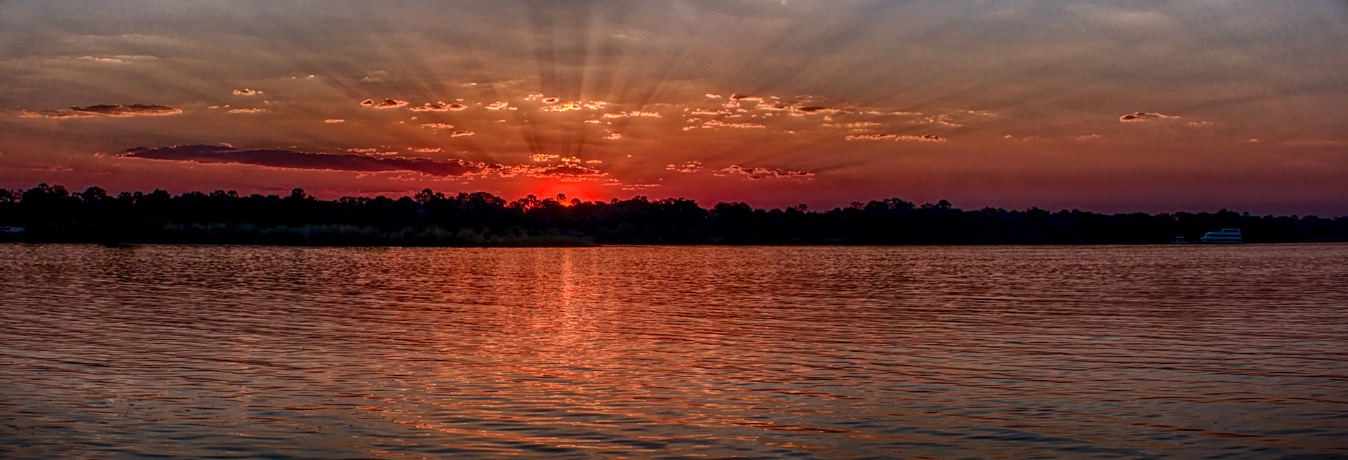 Zambezi River  sunset