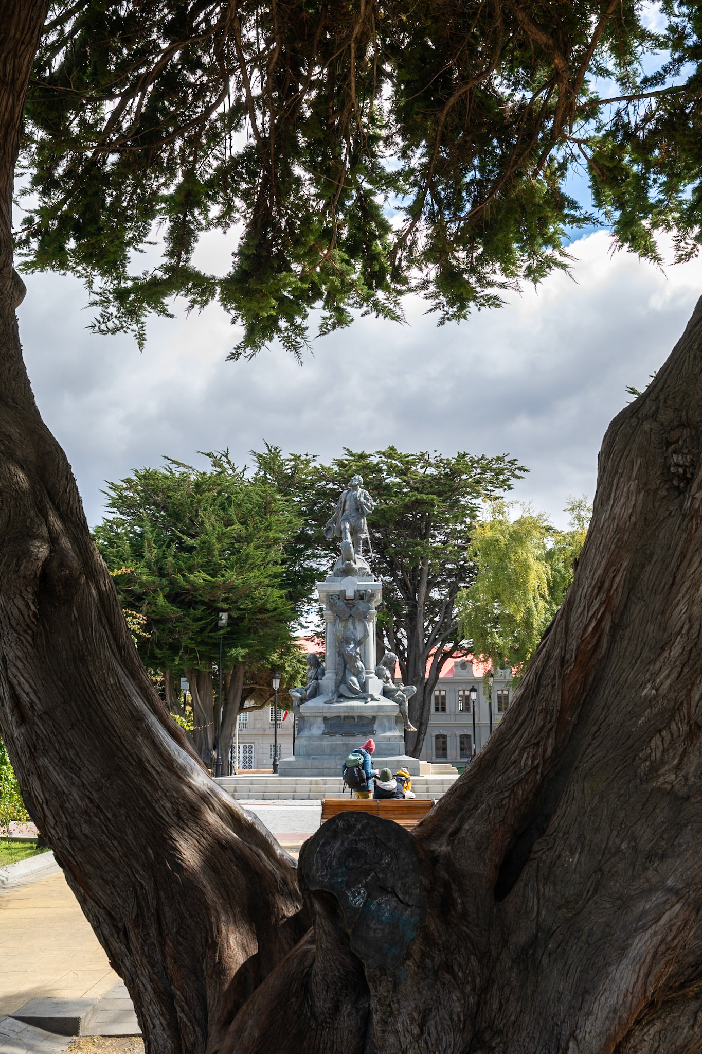 Plaza de Armas Munoz Gamero across from our hotel.