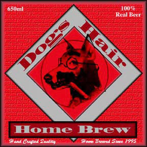 personal label for my home brewed beer c.1995