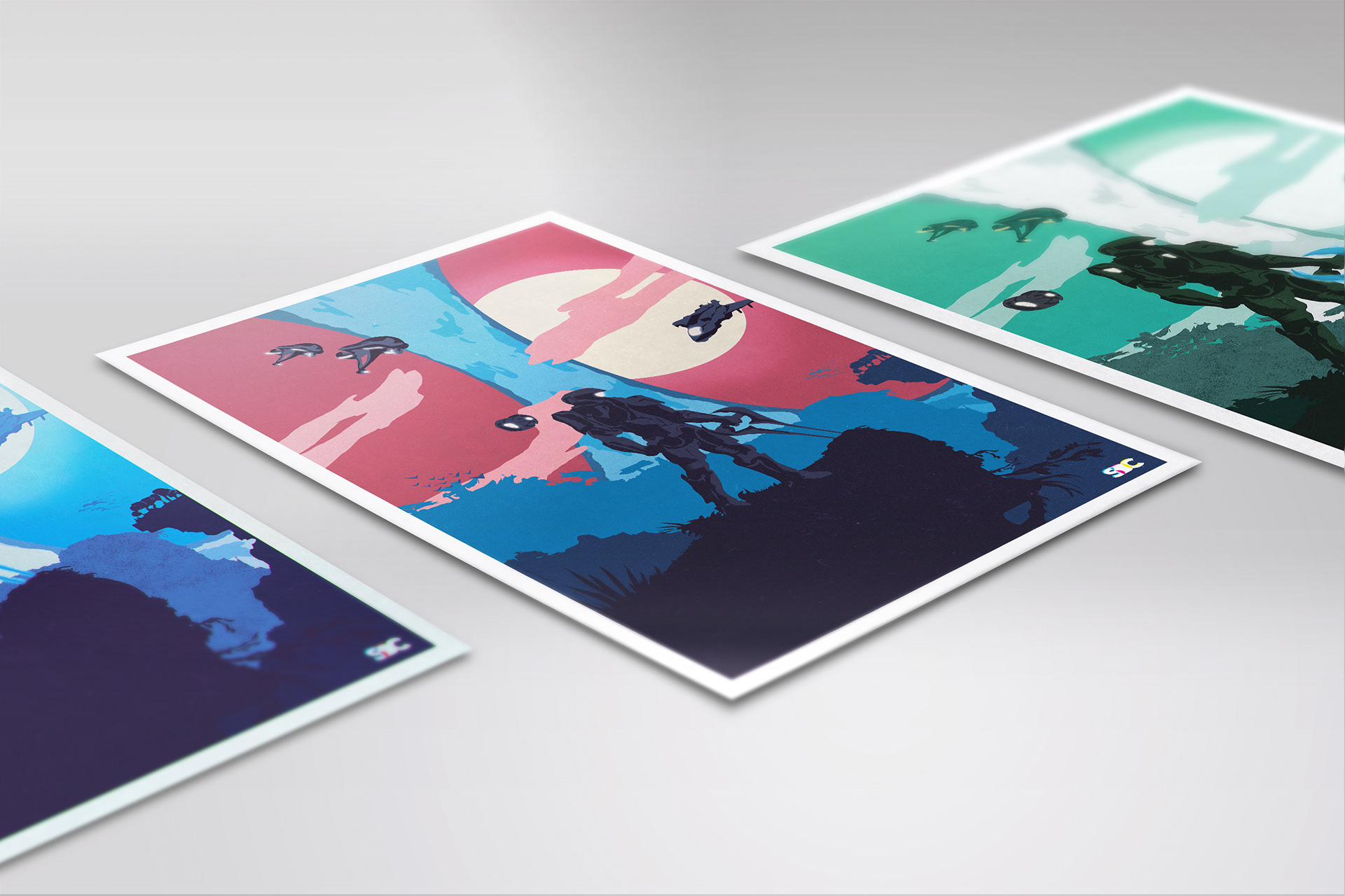 Multiple color variants