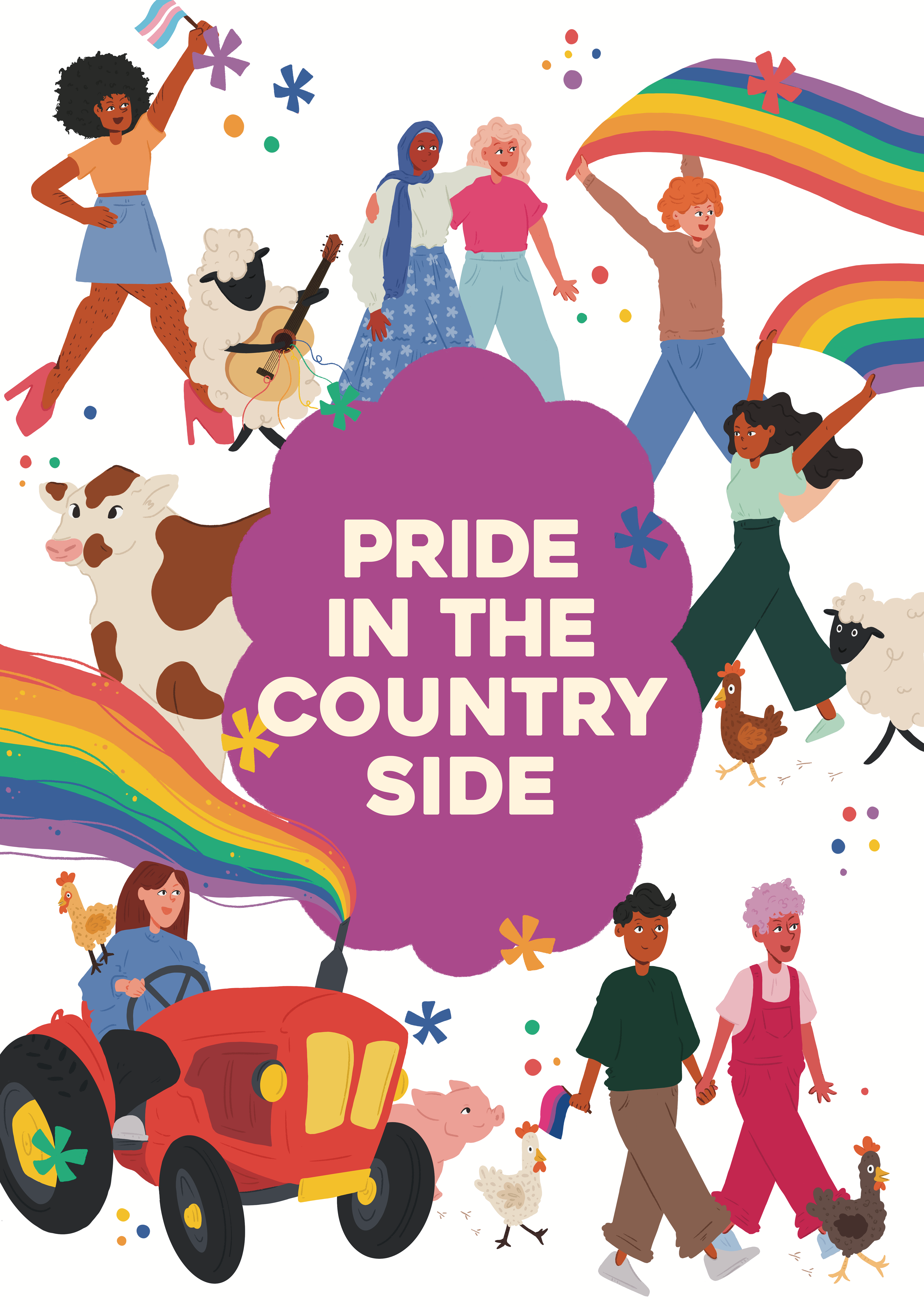 Poster for Pride event (uni)