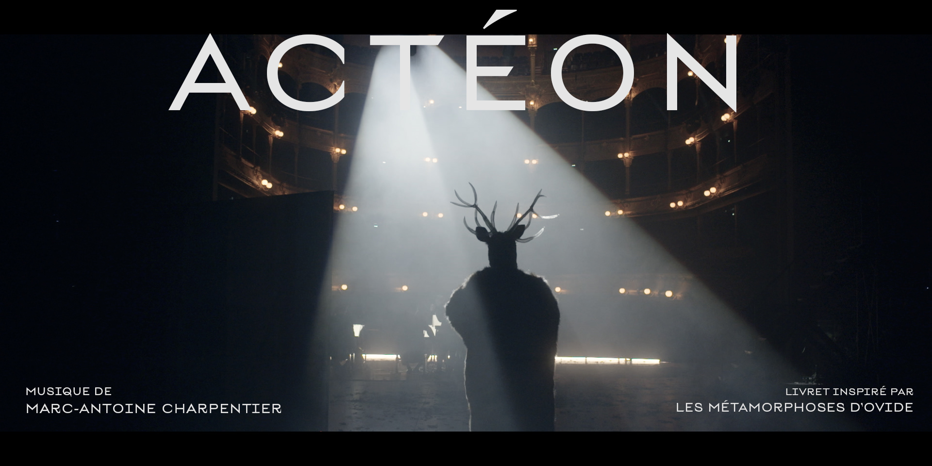 1e assistante caméra (pointeuse) / Spectacle filmé ACTEON, réalisé par Les Cris de Paris, 2021.