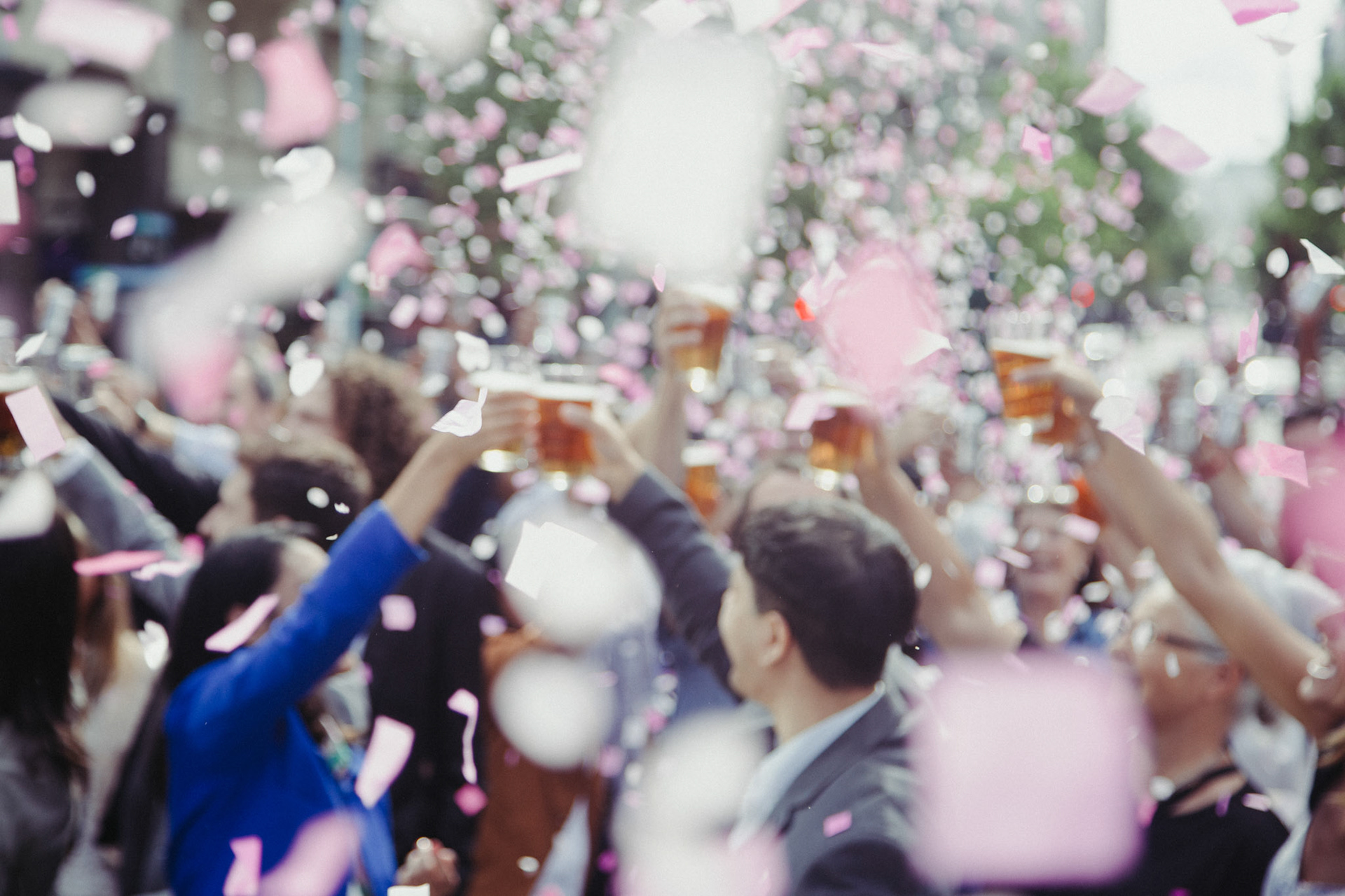 Asahi Beer Advertising Photo Collaboration