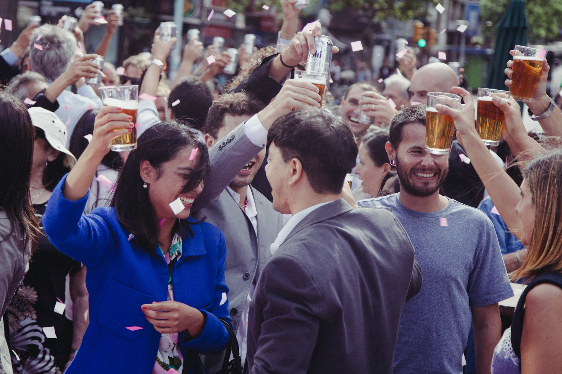 Asahi Beer Advertising Photo Collaboration