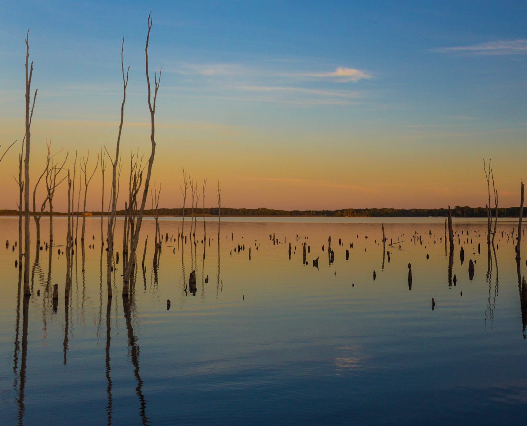 Sunset - Manasquan Reservoir - Howell, New Jersey