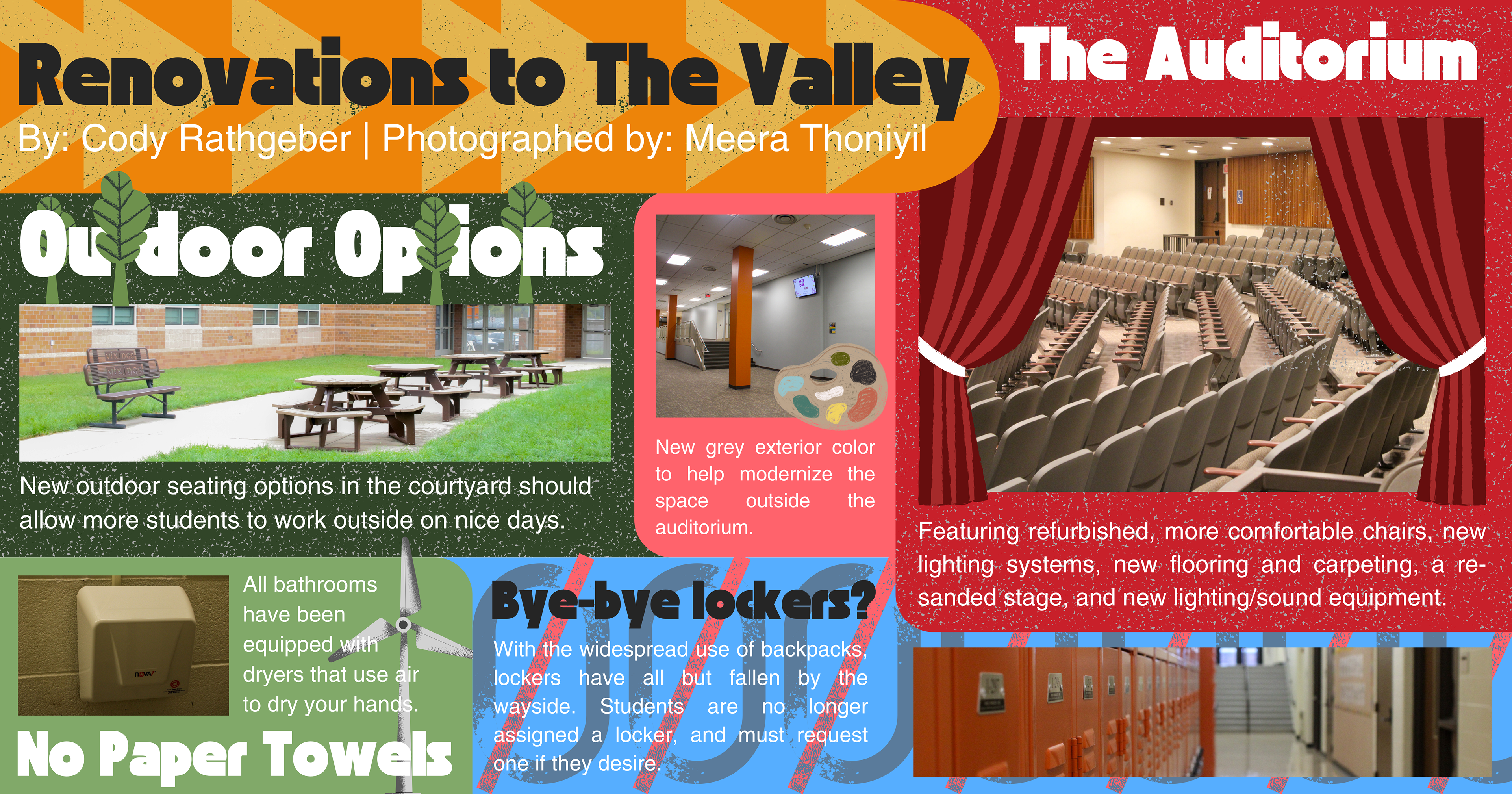 Renovations to The Valley Infographic