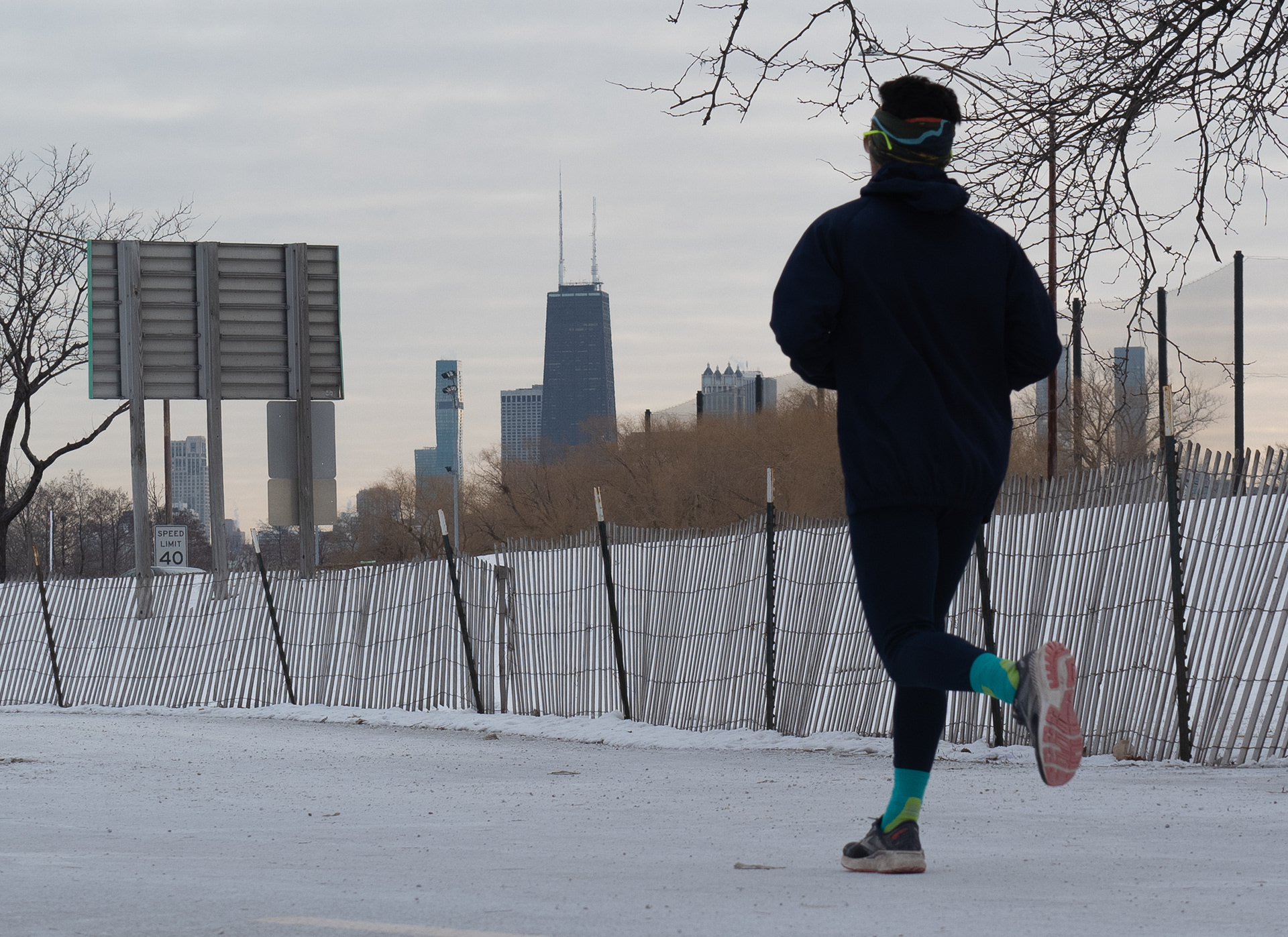 Winter at Chicago Lakefront