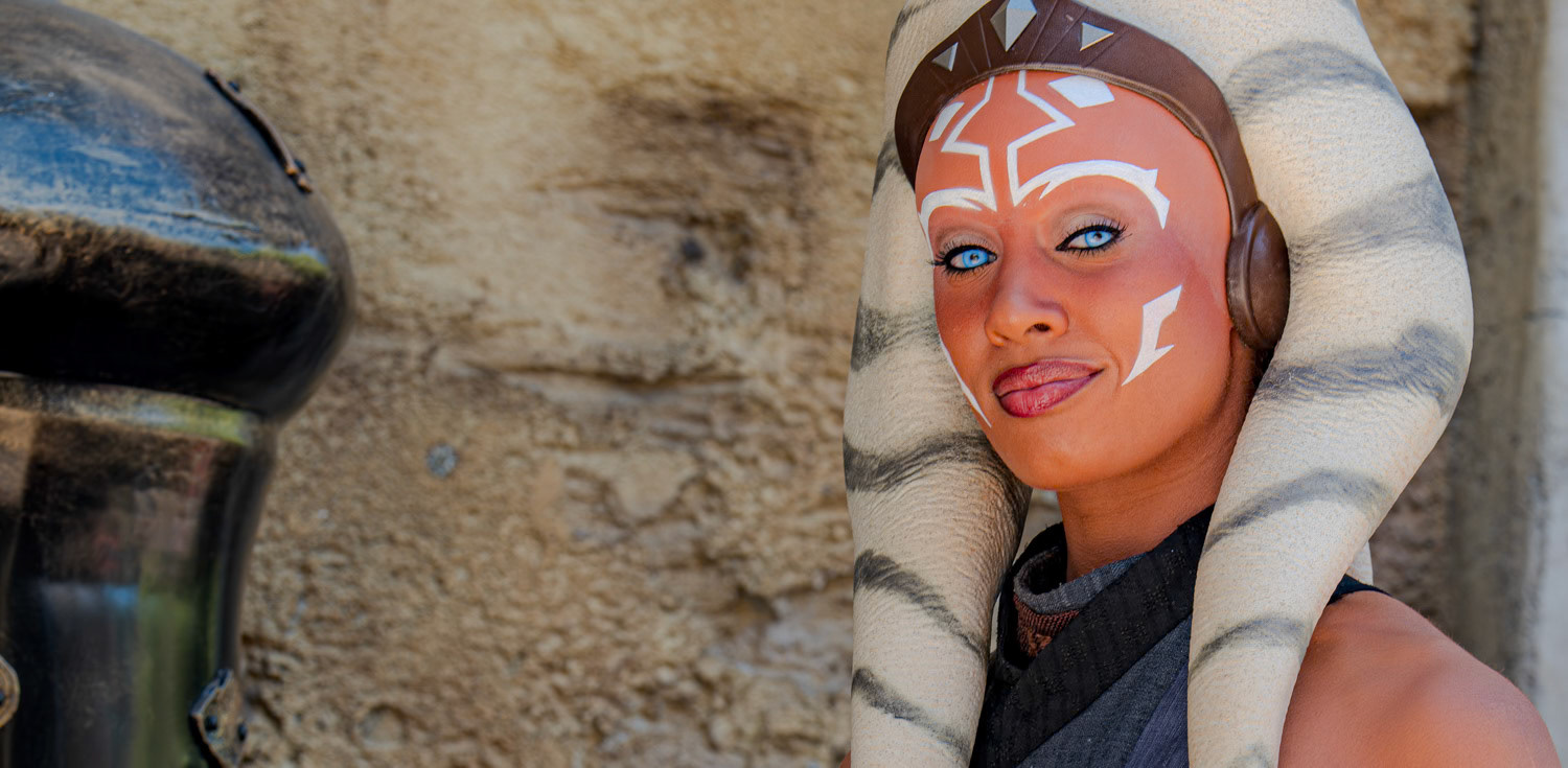 Character at Disneyland in Los Angeles