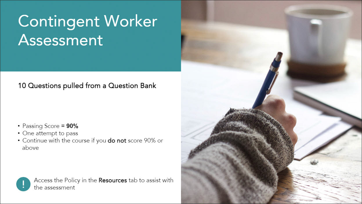 Assessment instructions