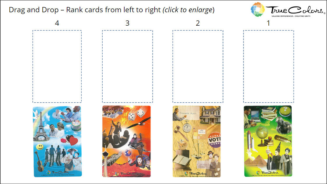 Rank your cards