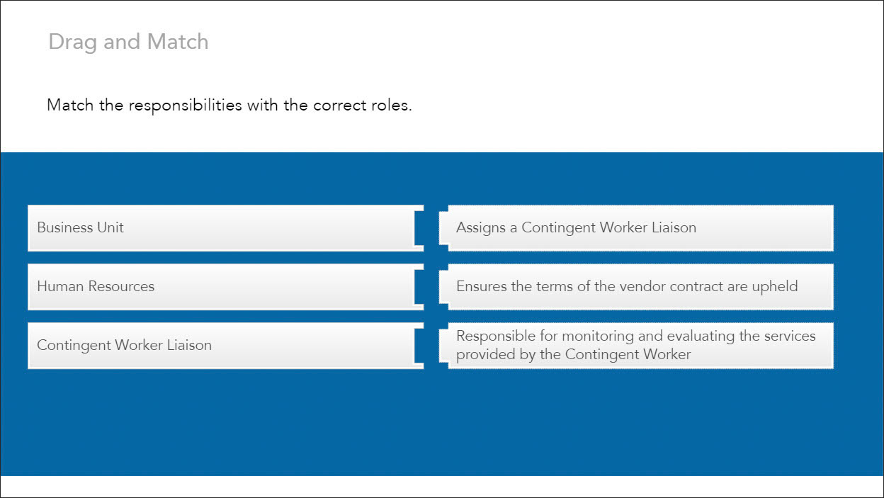Example test bank question