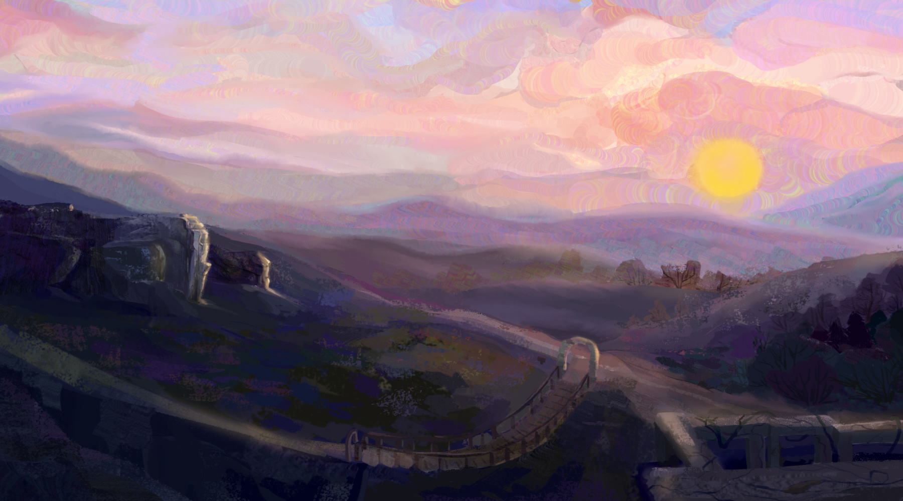 Lion Park Project - environment design 3