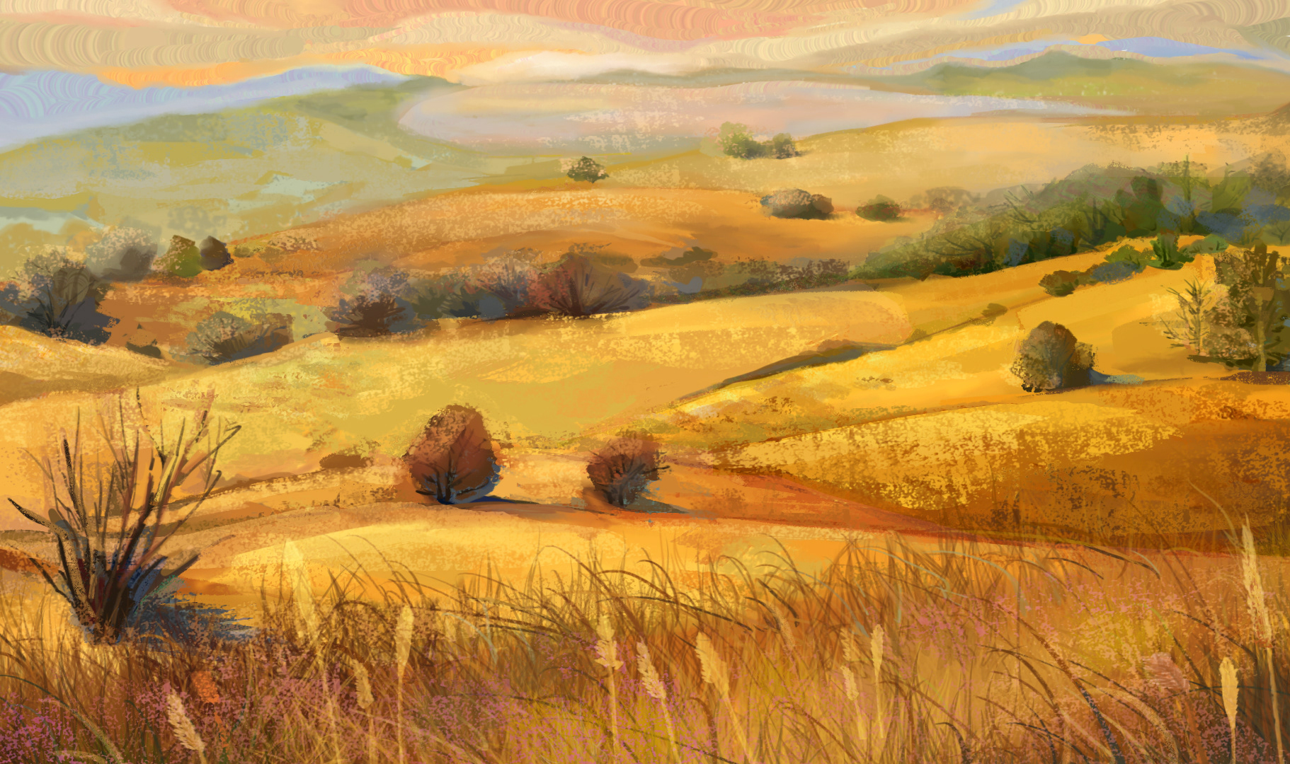 Lion Park Project - environment design 1