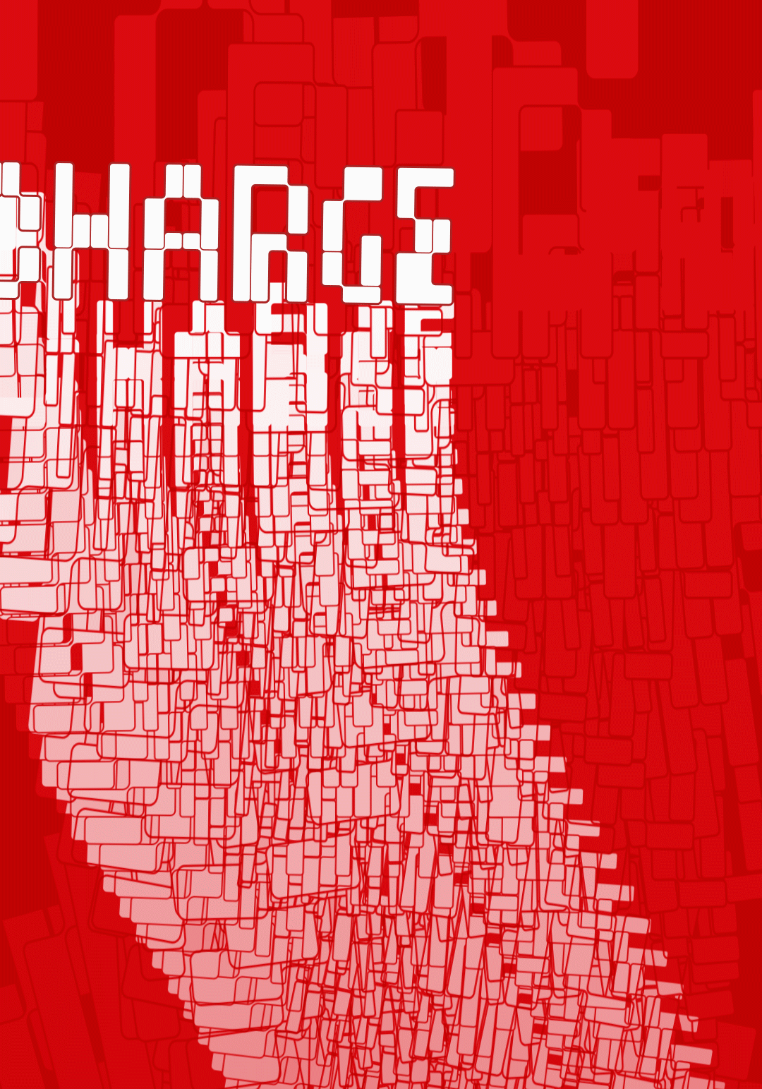 Charge your phone kinetic poster