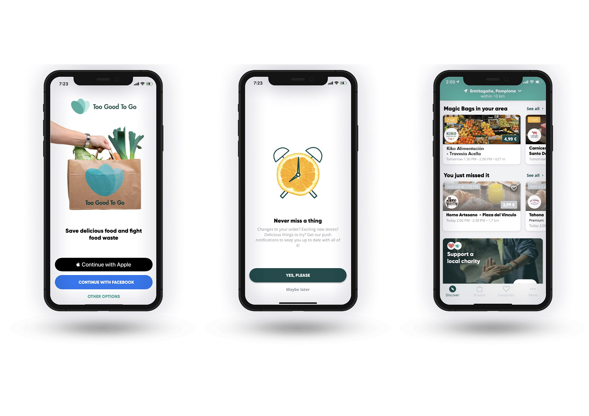 Suggestion of To Good to Go implementation as a mock up example.