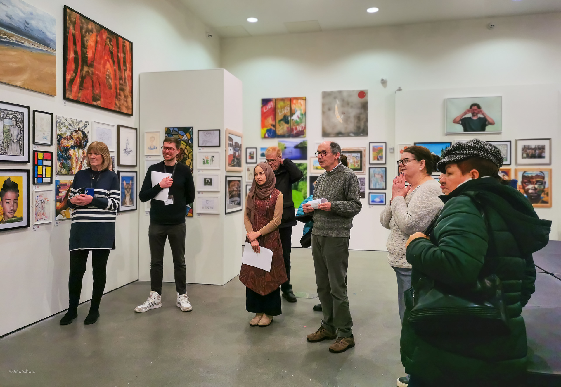 4th session: visiting Kirkby Gallery to explore and learn the contemporary art approaches