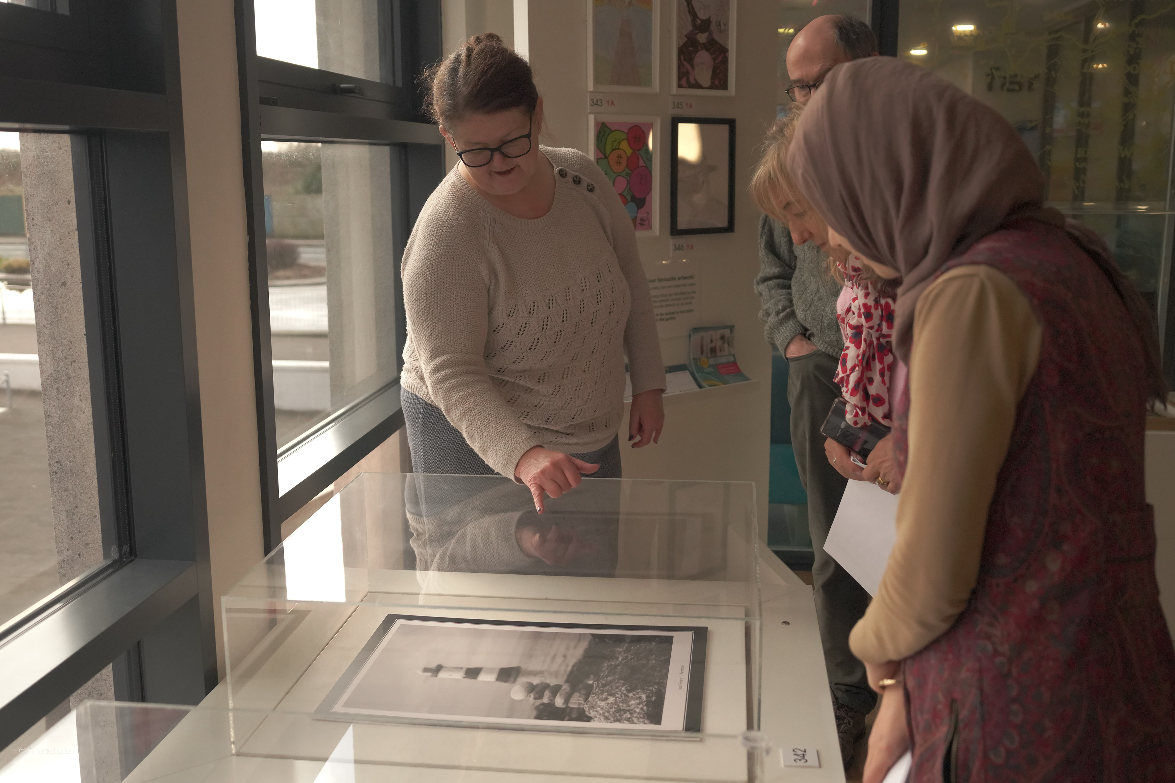 4th session: visiting Kirkby Gallery to explore and learn the contemporary art approaches